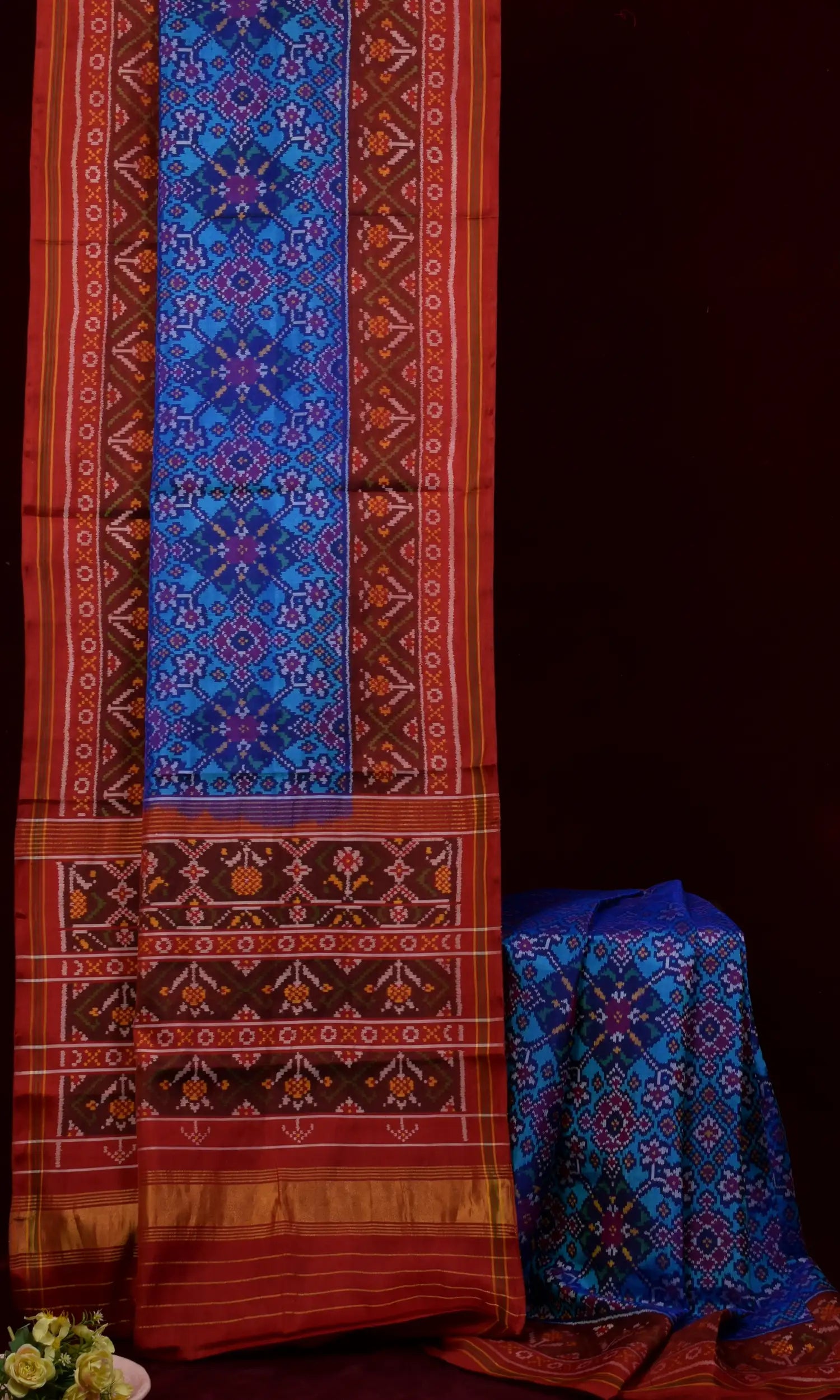 Single Ikat Patola Saree