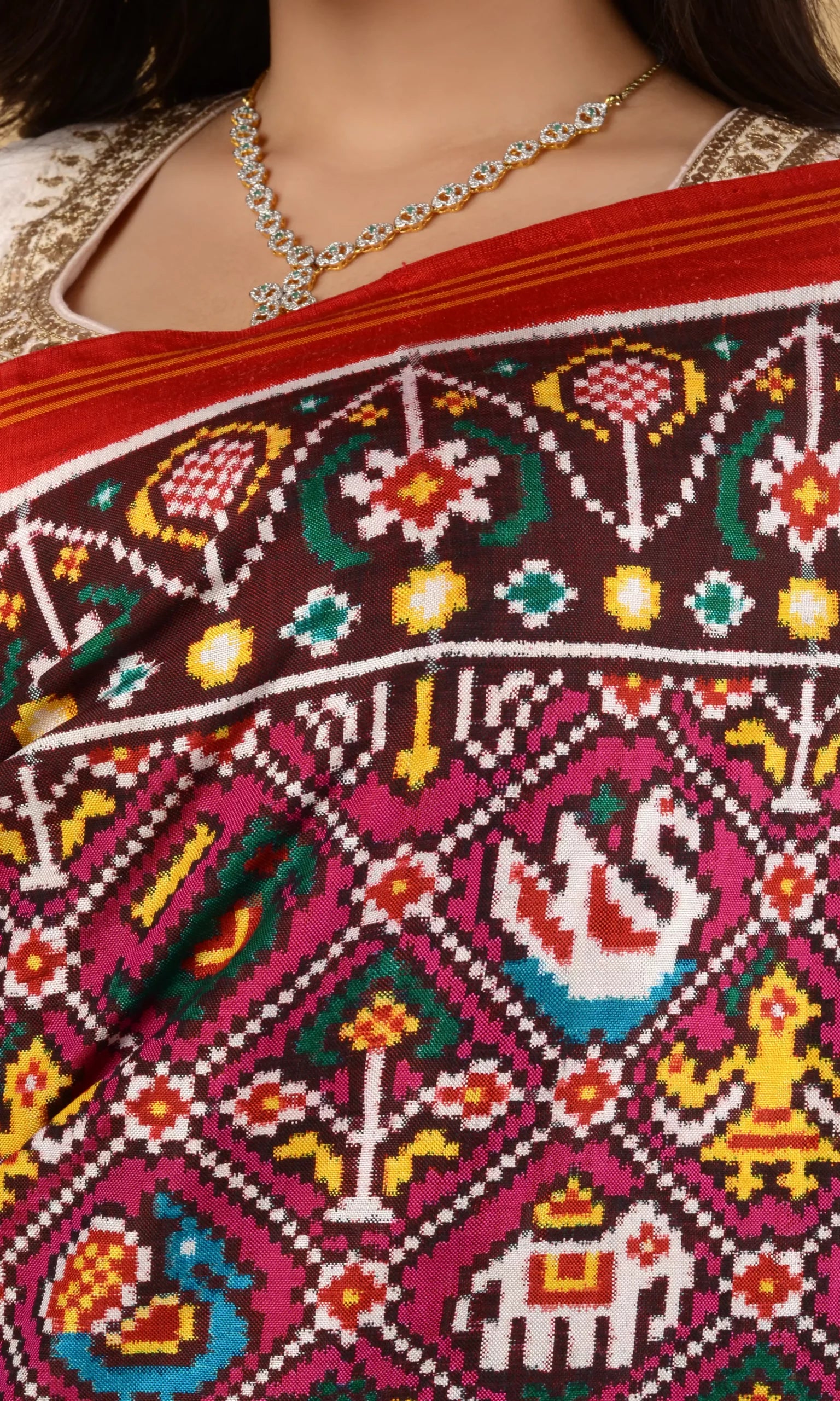 Double Ikat Patola Saree
