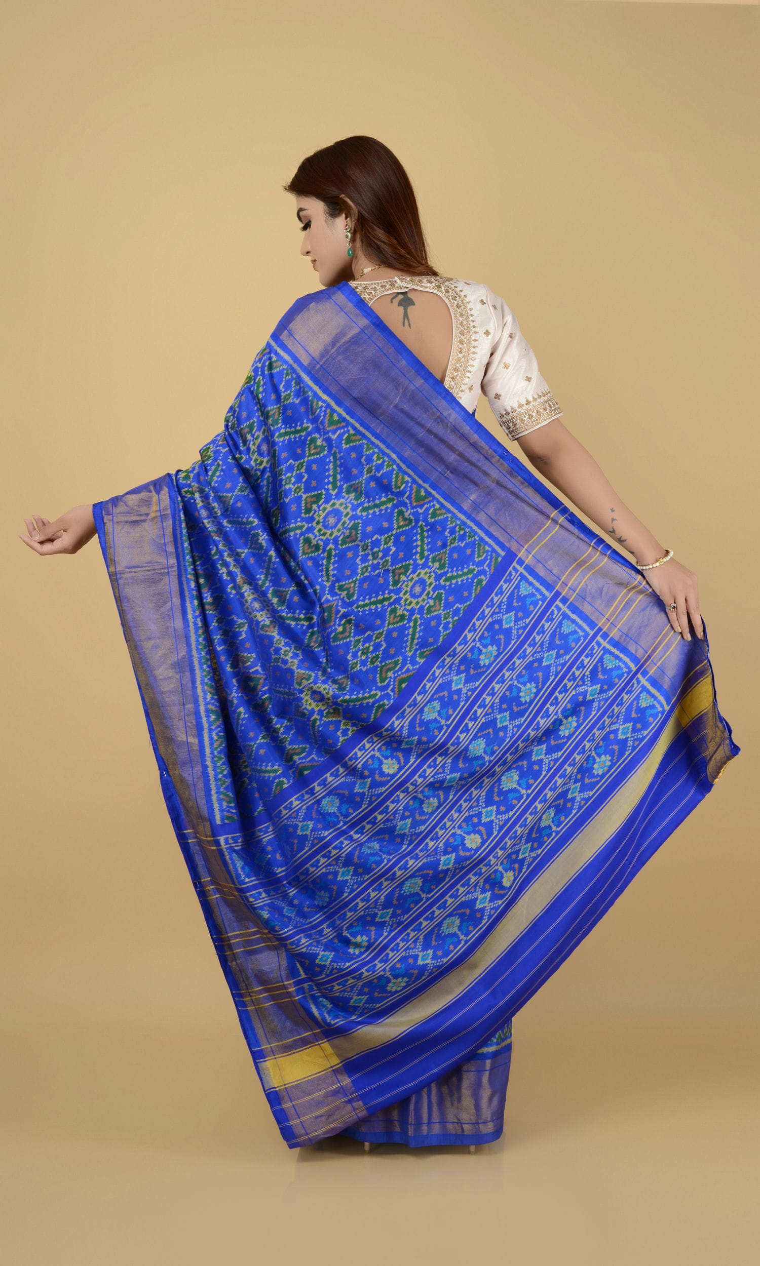 Rajkoti Patola Saree Manekchowk