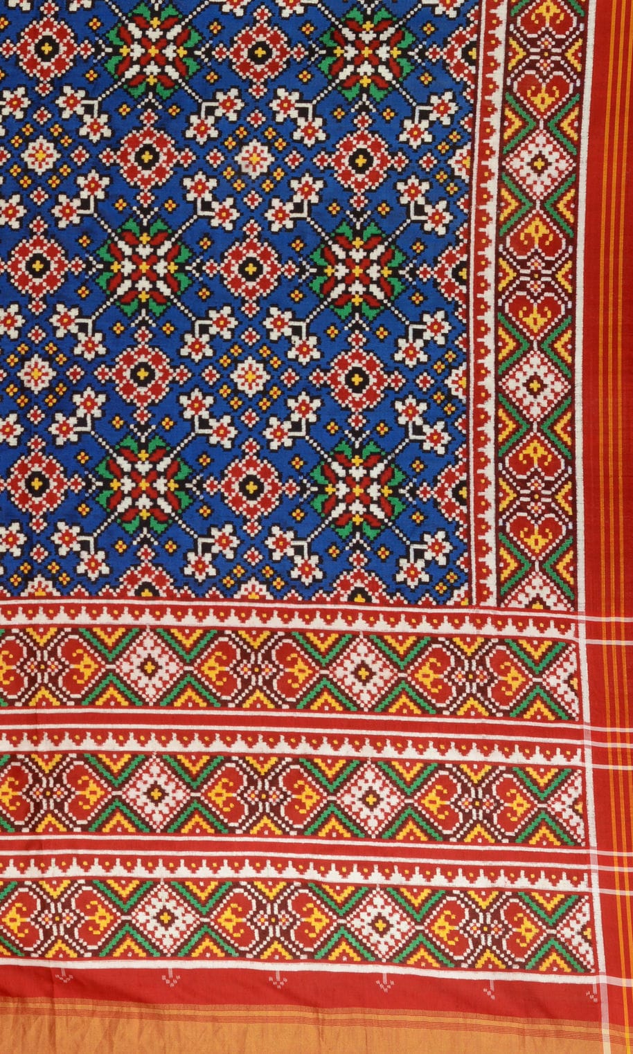 Double Ikat Patola Saree Nau Ratan