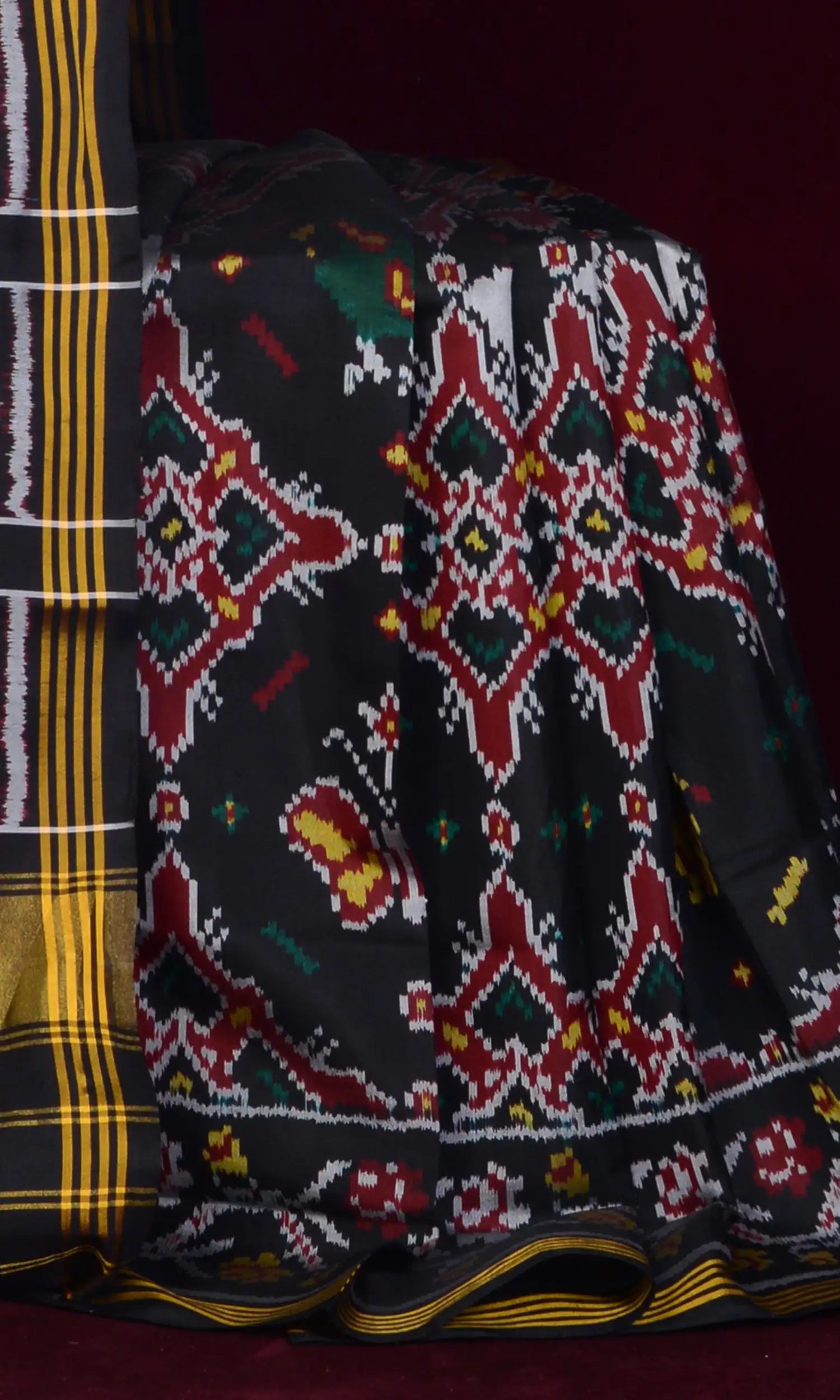 Single Ikat Patola Saree
