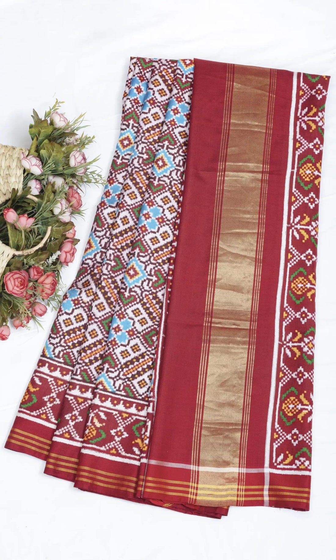 Double Ikat Patola Saree