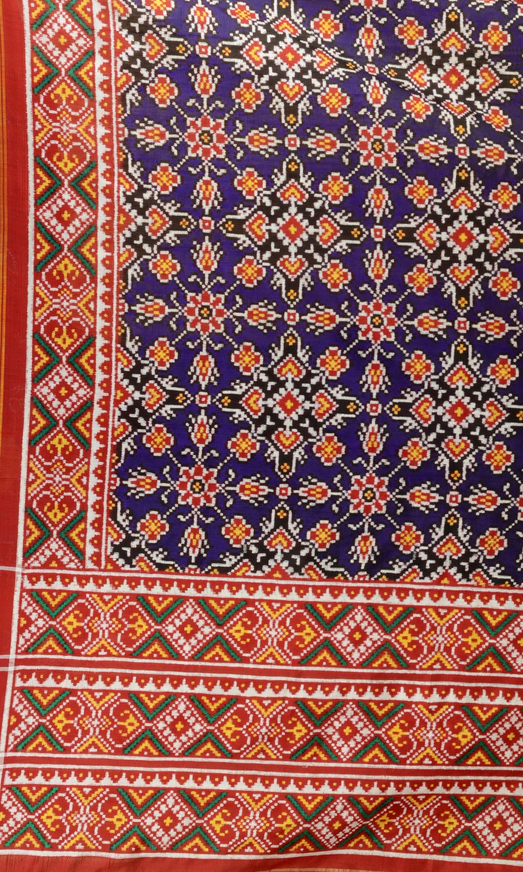 Double Ikat Patola Saree Chhabdi