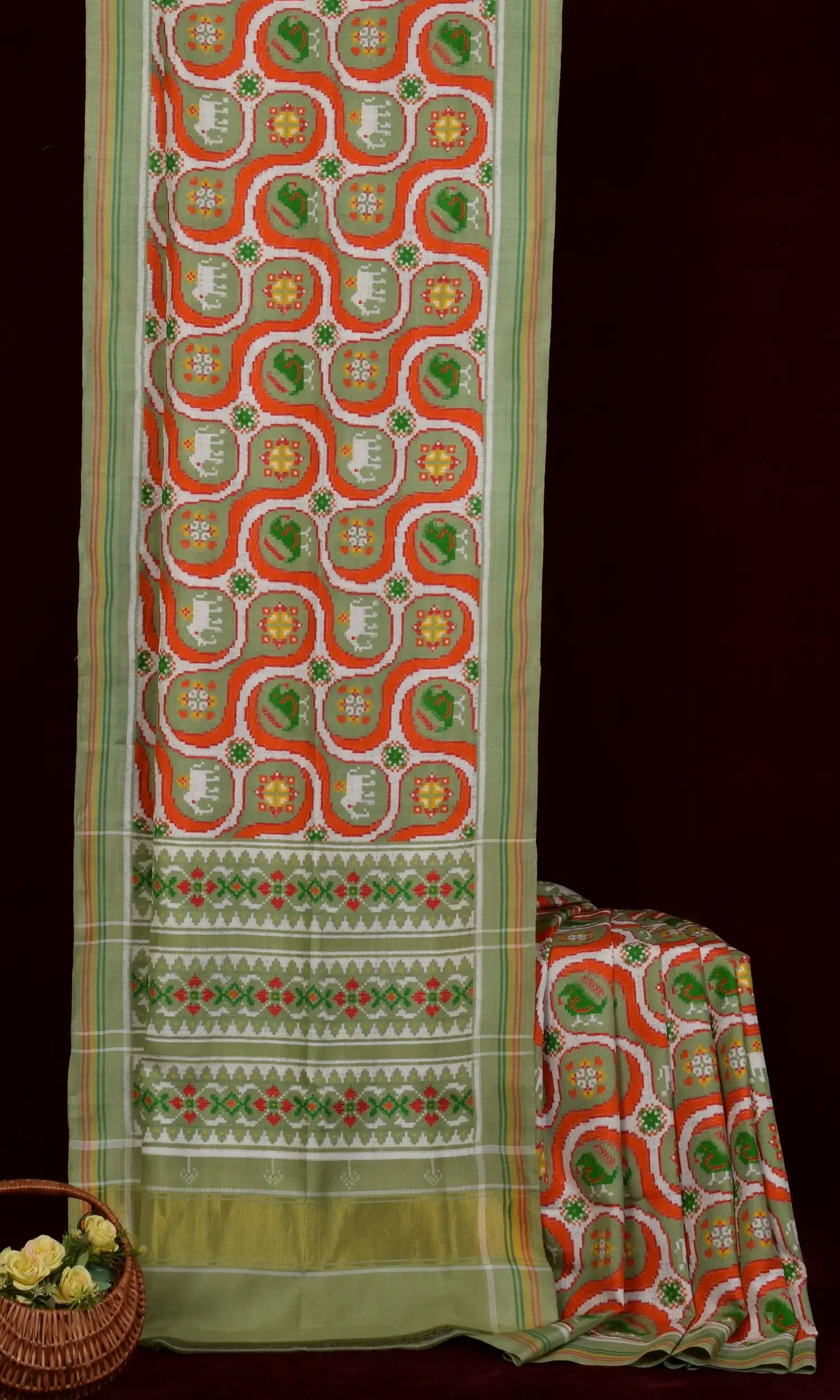 Double Ikat Patola Saree