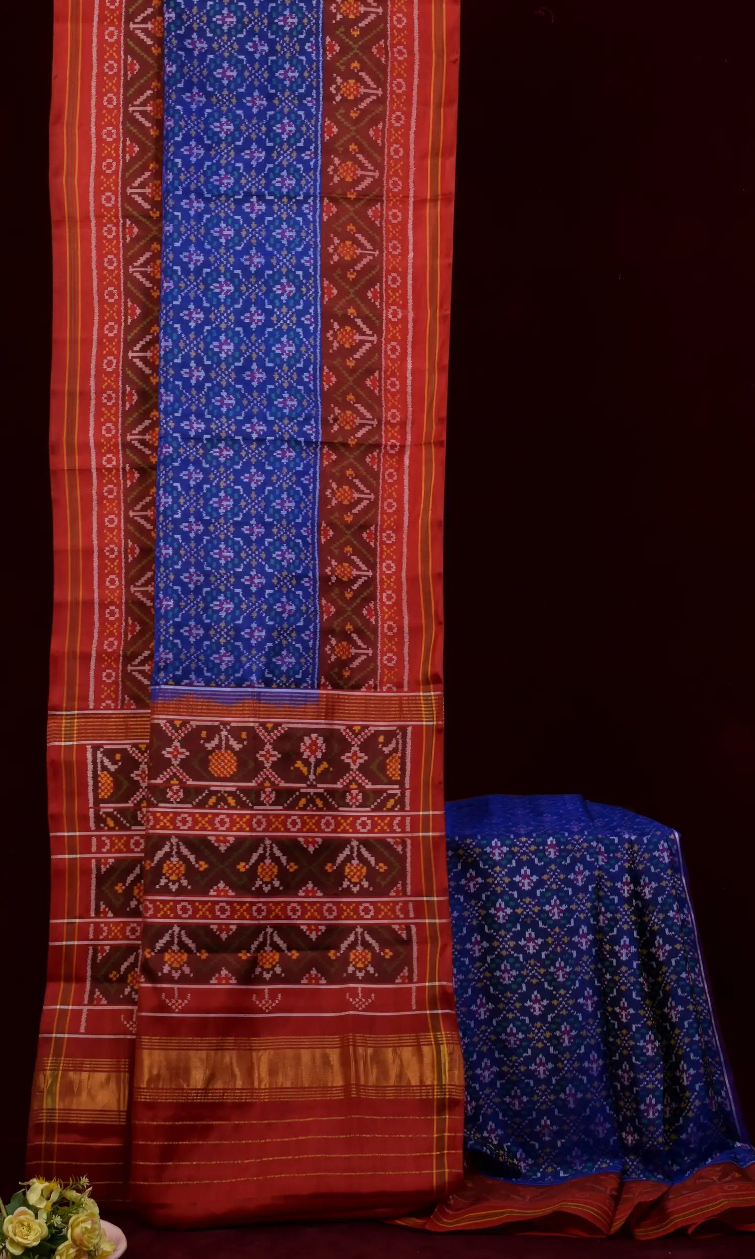Single Ikat Patola Saree