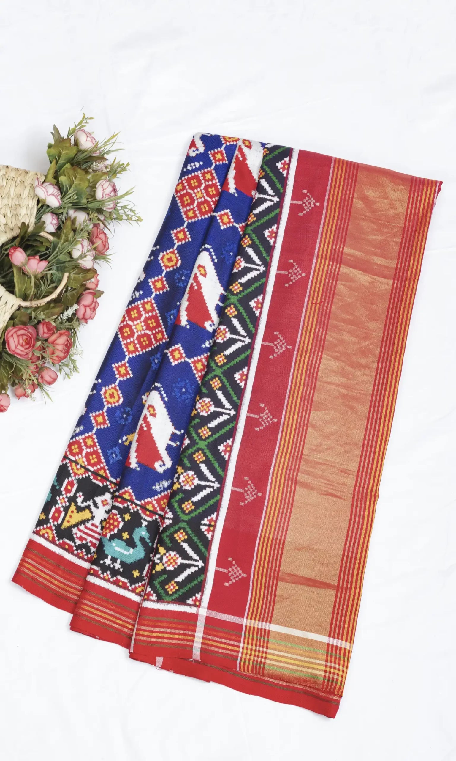 Double Ikat Patola Saree