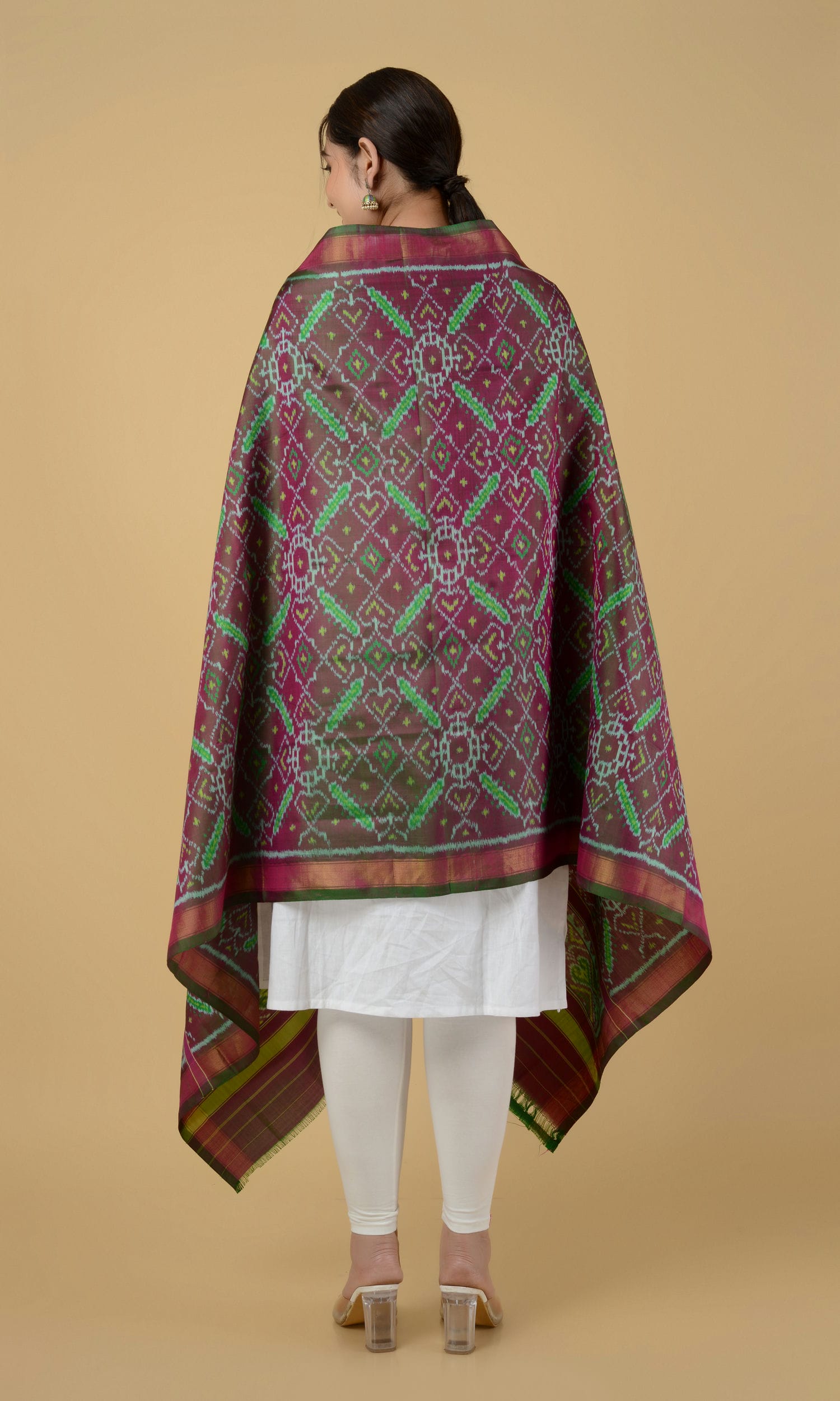Rajkoti Patola Dupatta Manekchowk