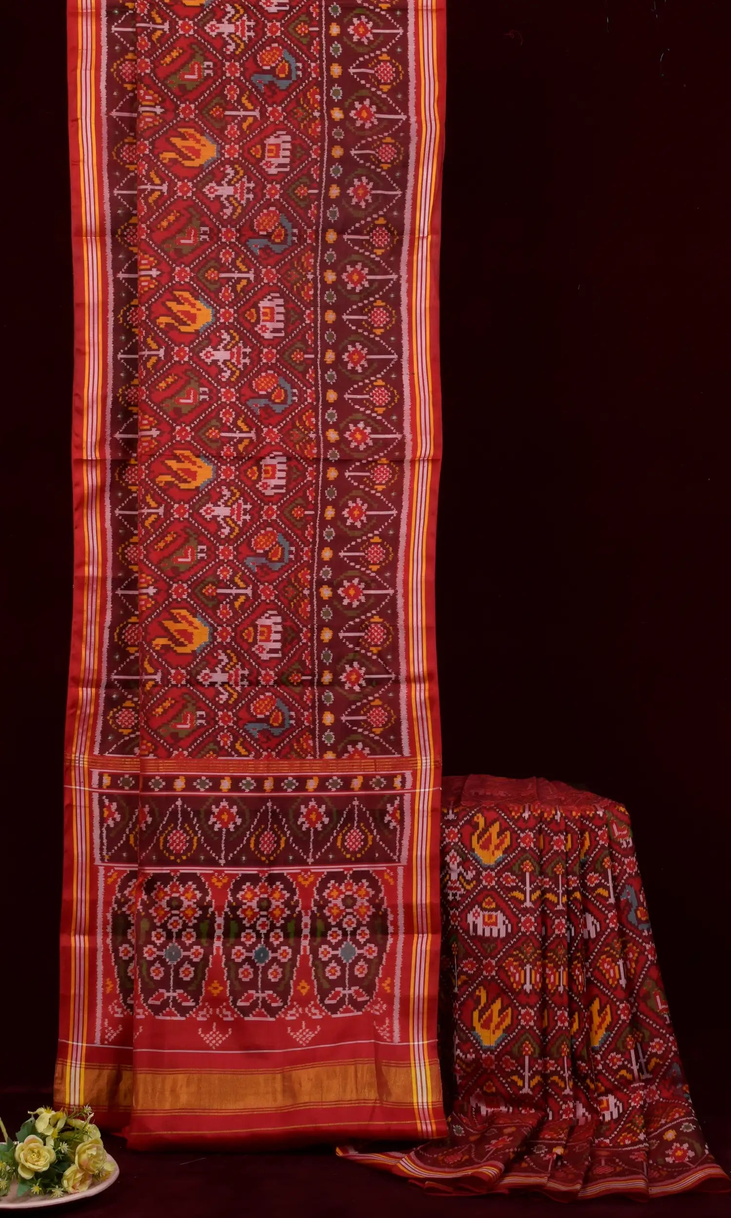 Single Ikat Patola Saree