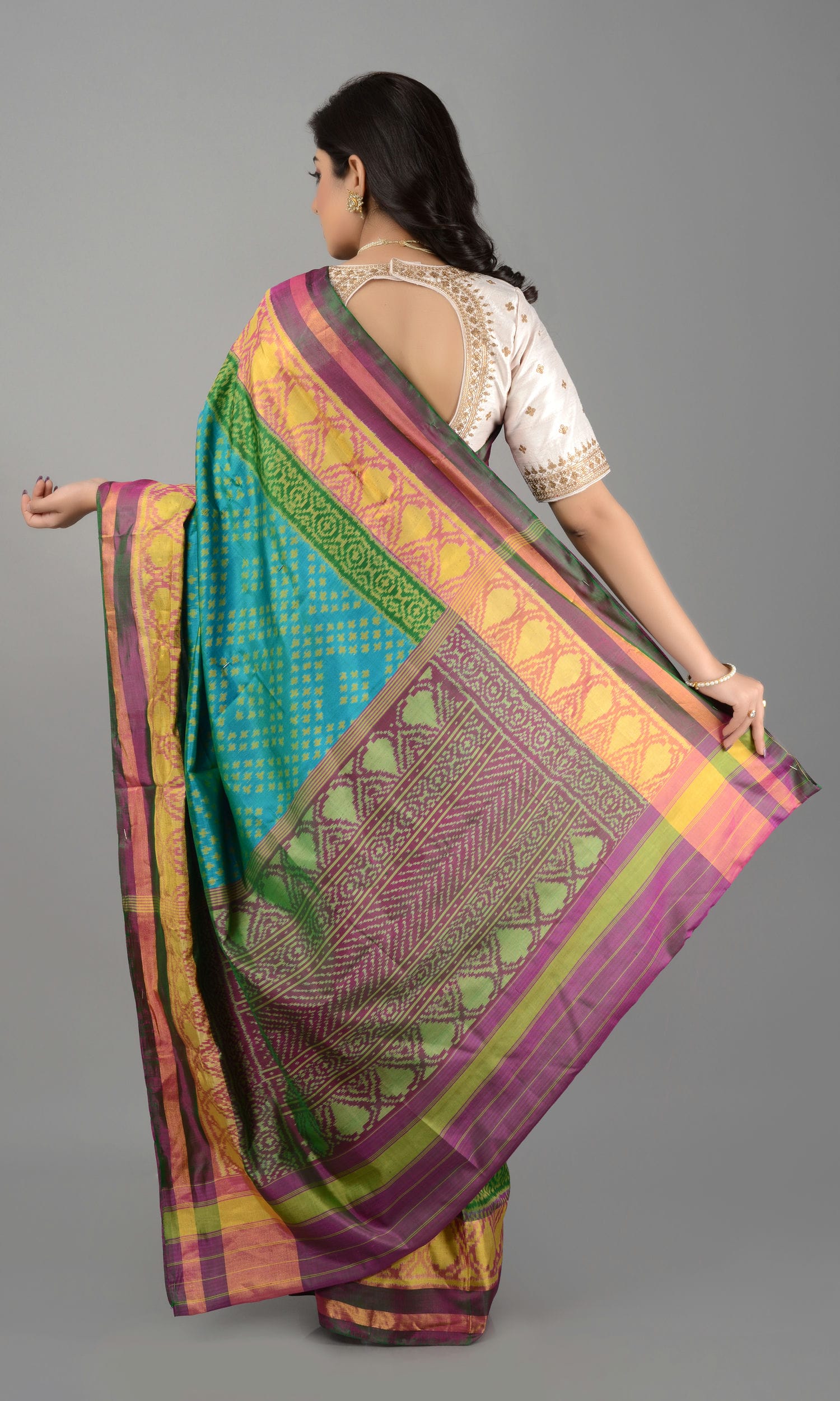 Rajkoti Patola Saree Chanda