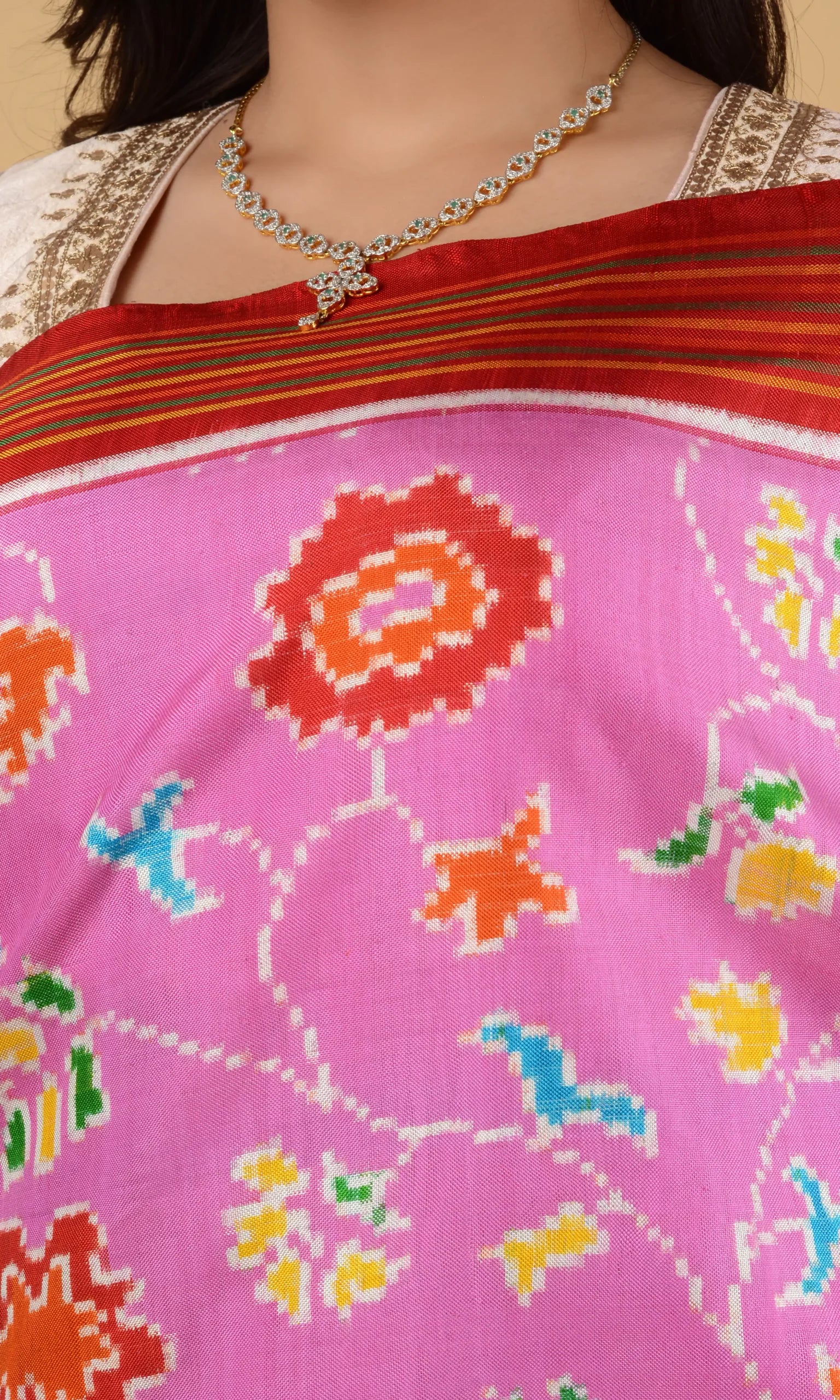 Double Ikat Patola Saree