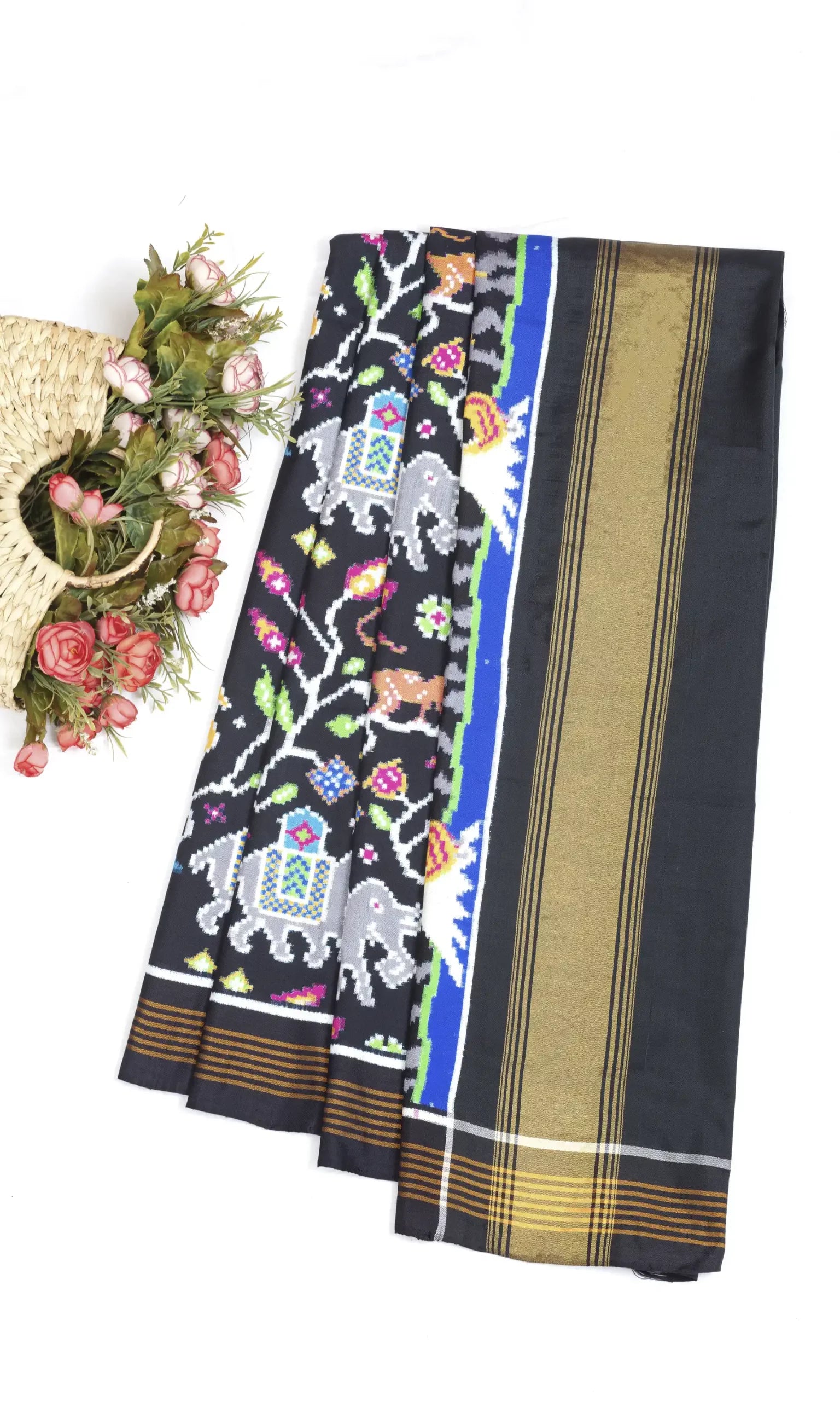 Double Ikat Patola Saree