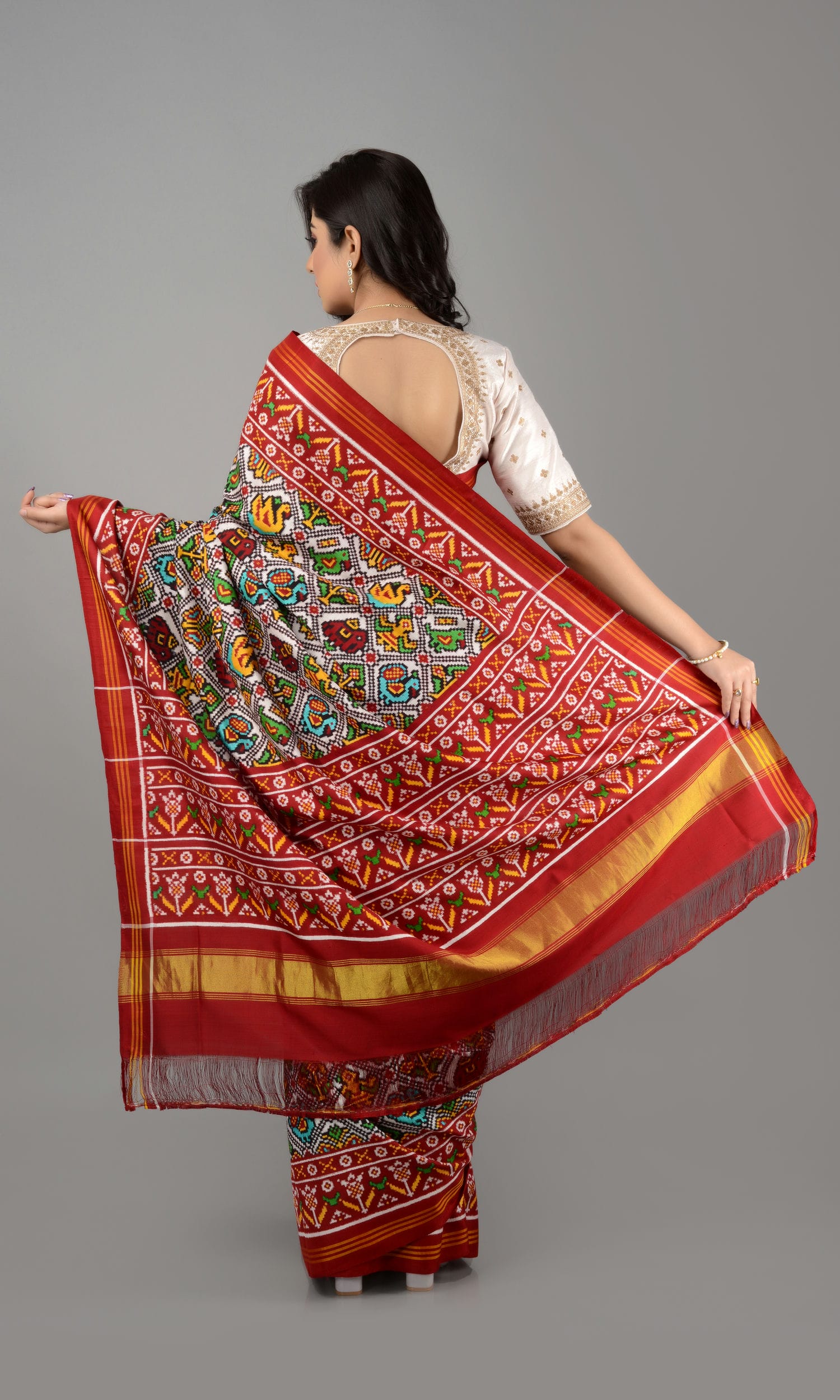 Double Ikat Patola Saree Patola Motifs