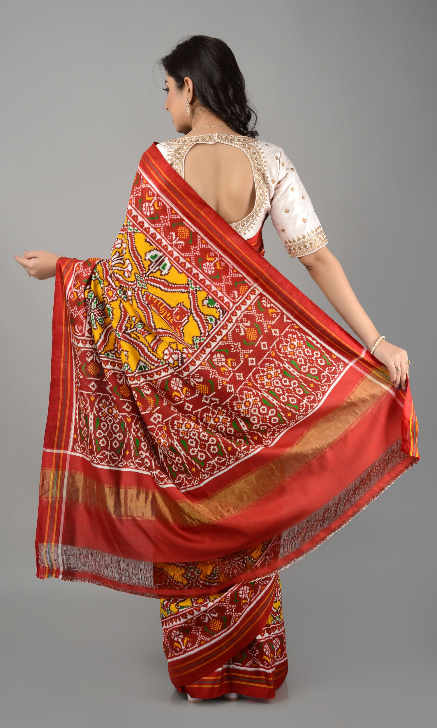 Double Ikat Patola Saree Patola Motifs