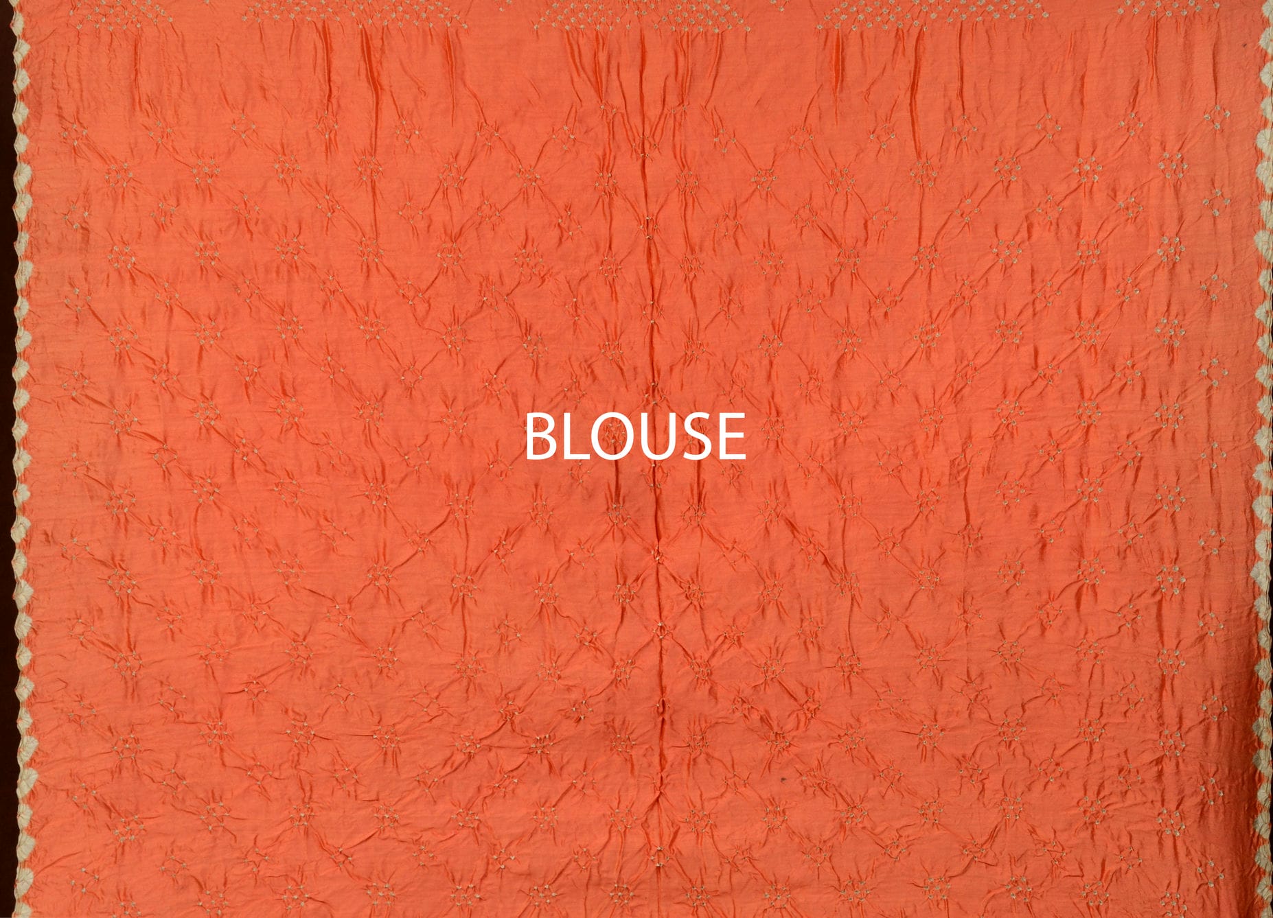Ajrakh Bandhani Saree