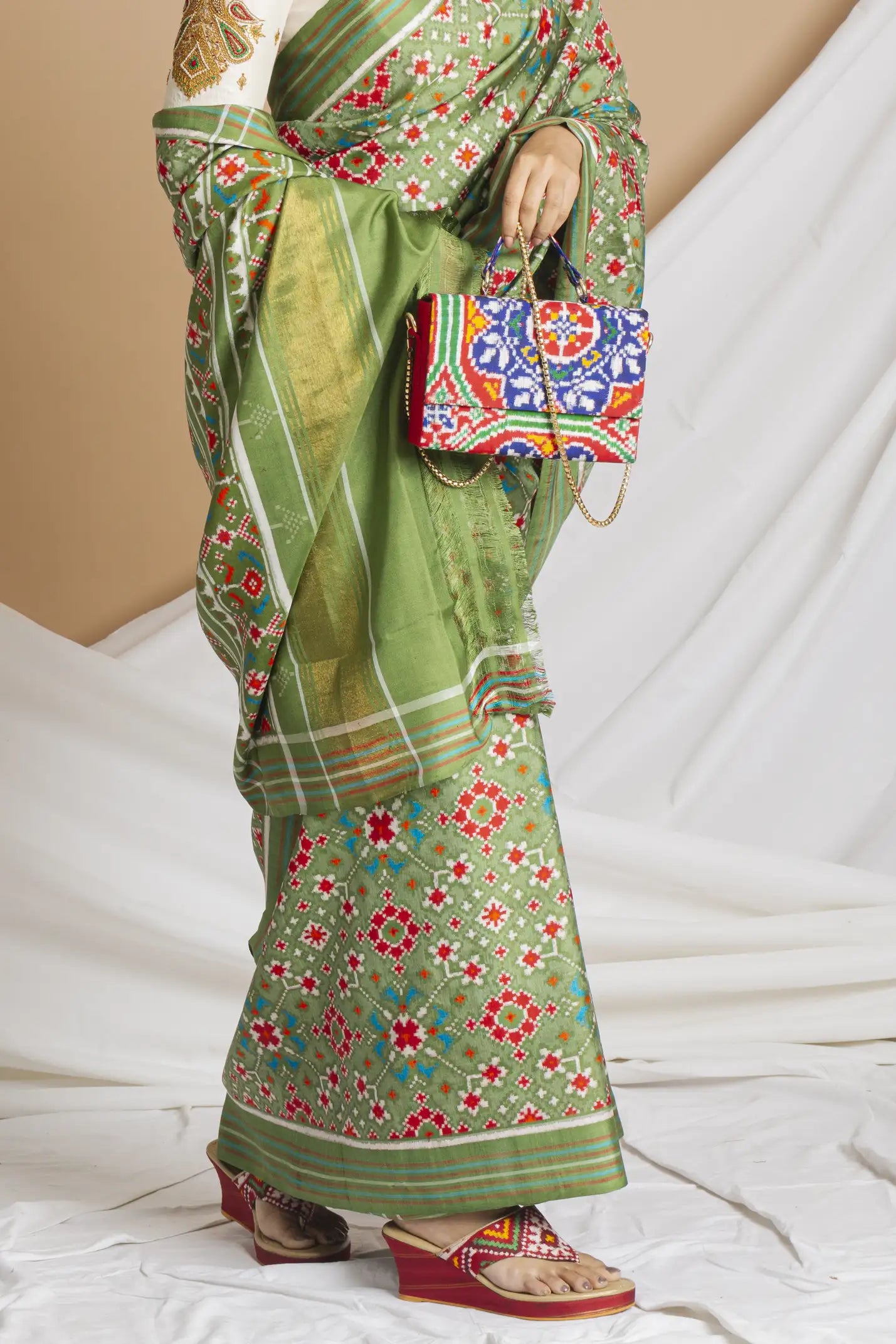 Double Ikat Patola Saree