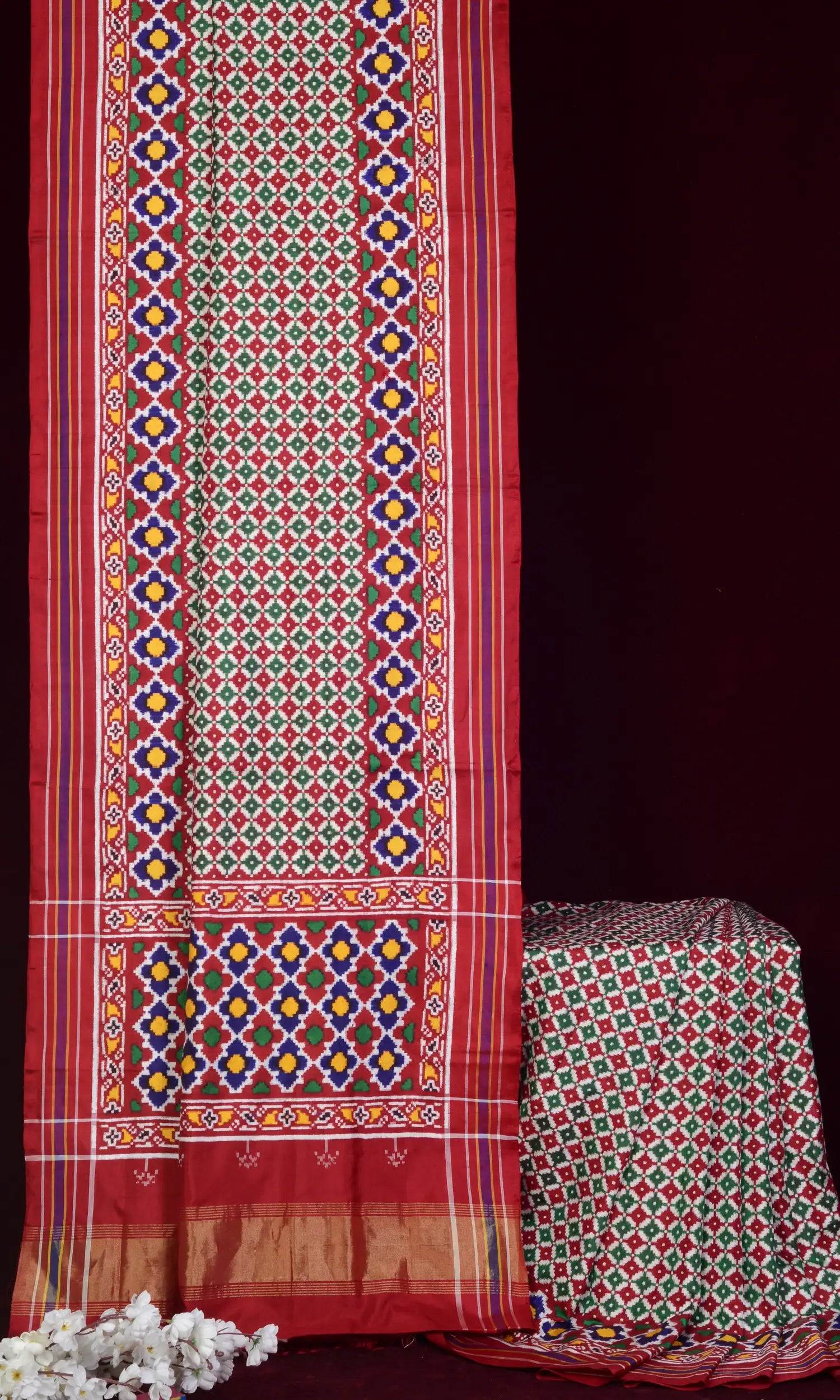 Double Ikat Patola Saree