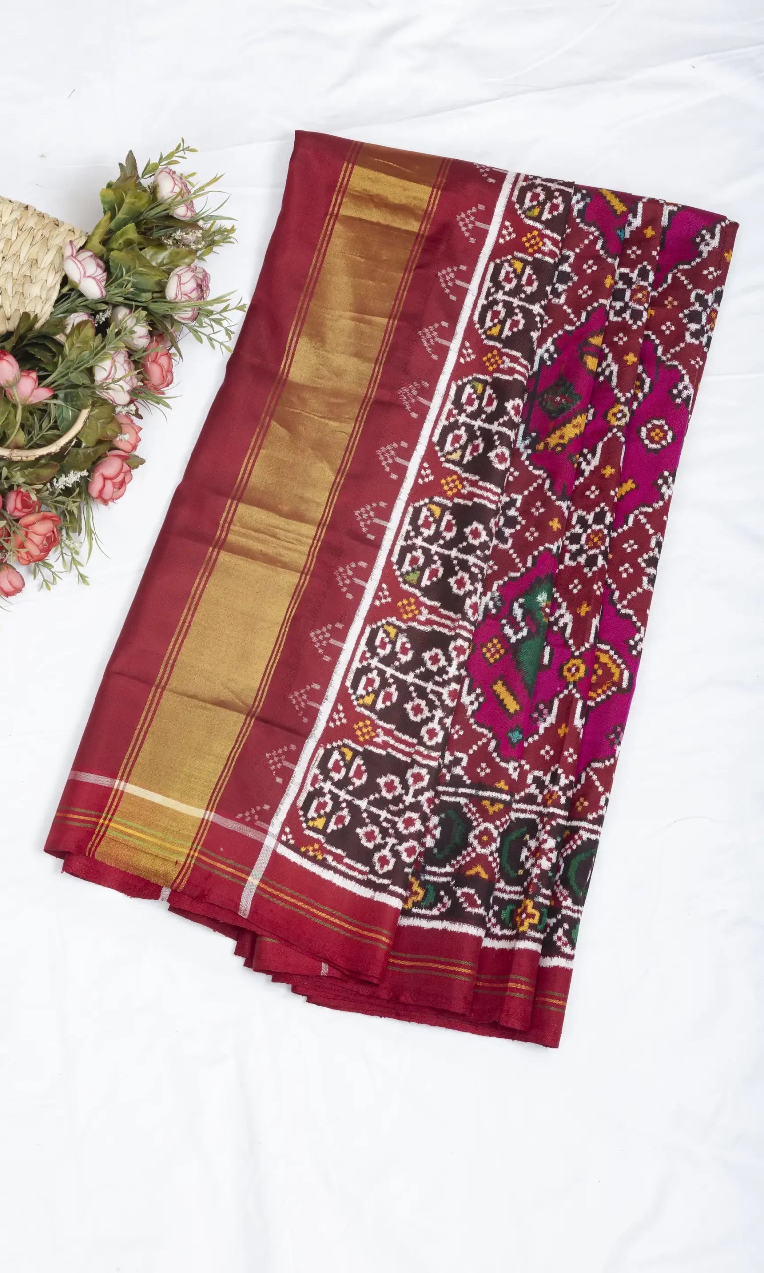 Double Ikat Patola Saree