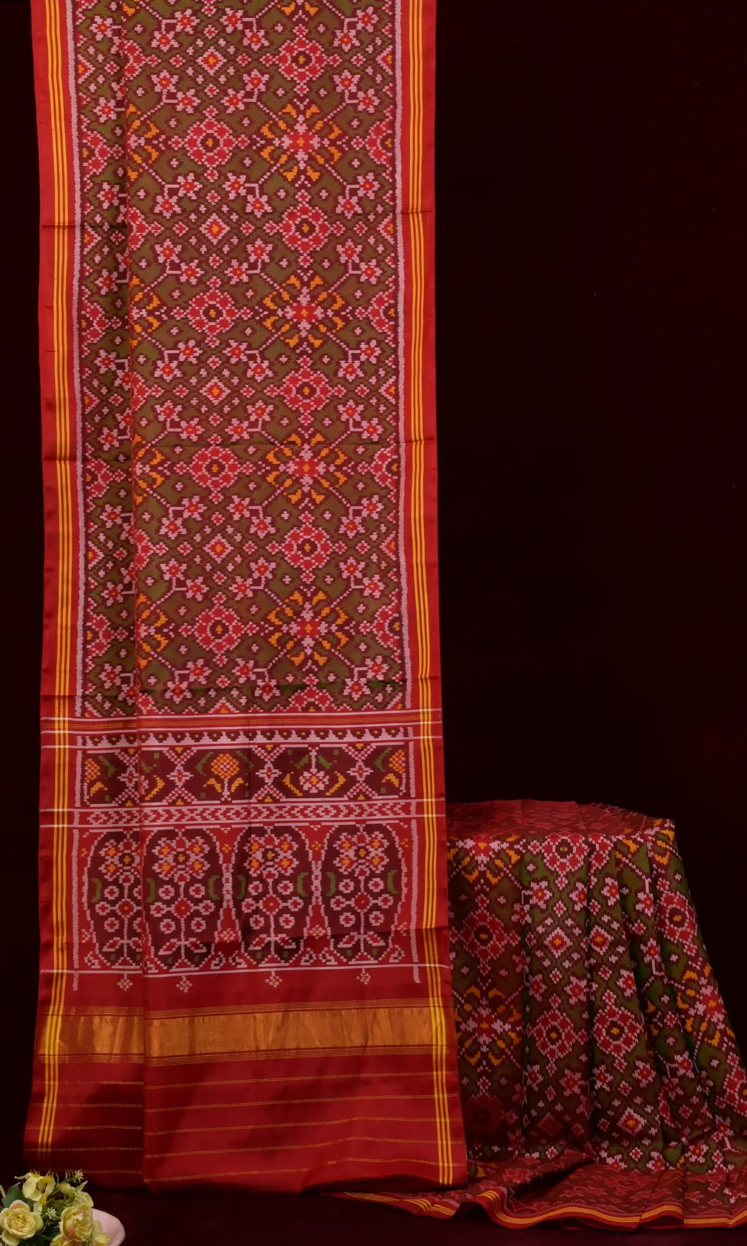 Single Ikat Patola Saree