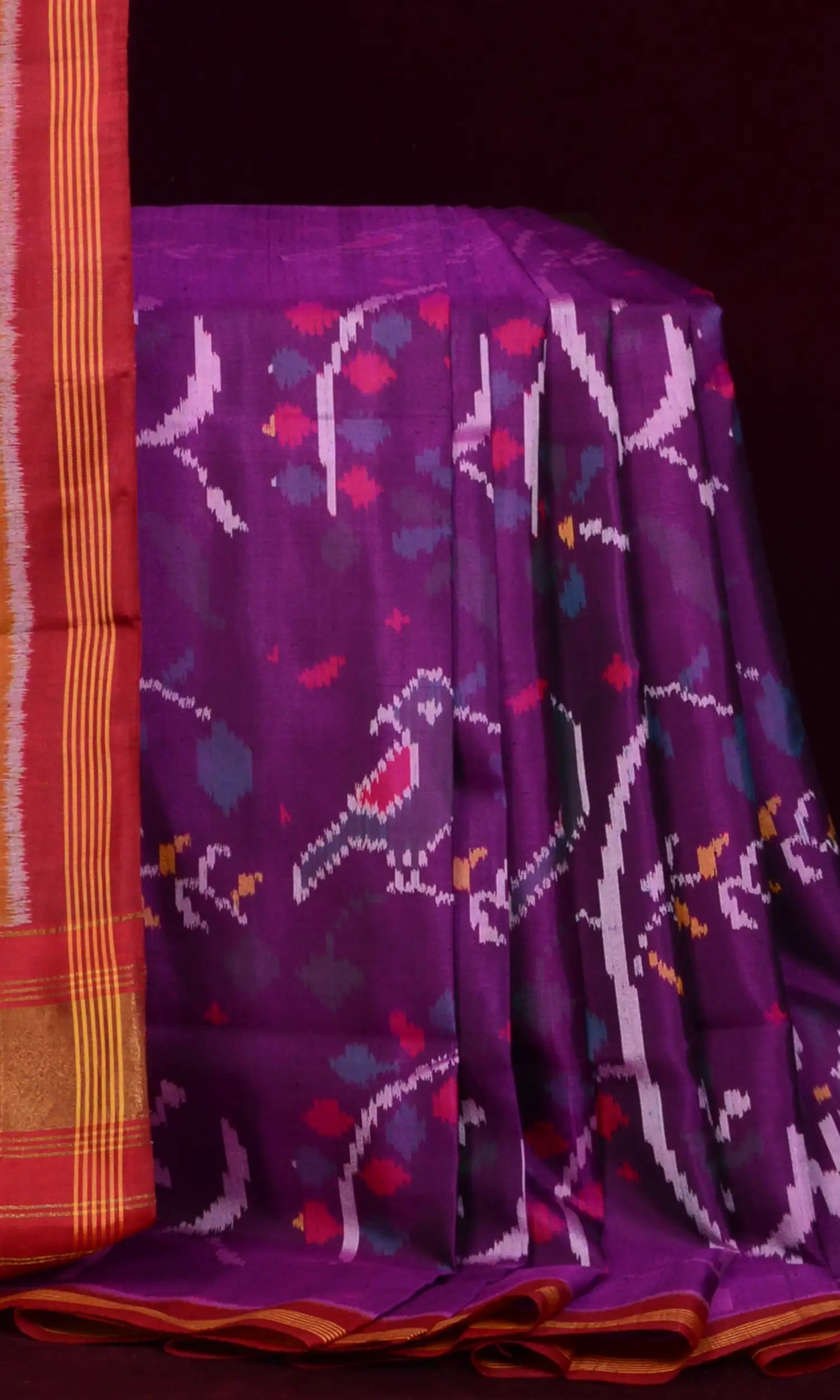 Single Ikat Patola Saree