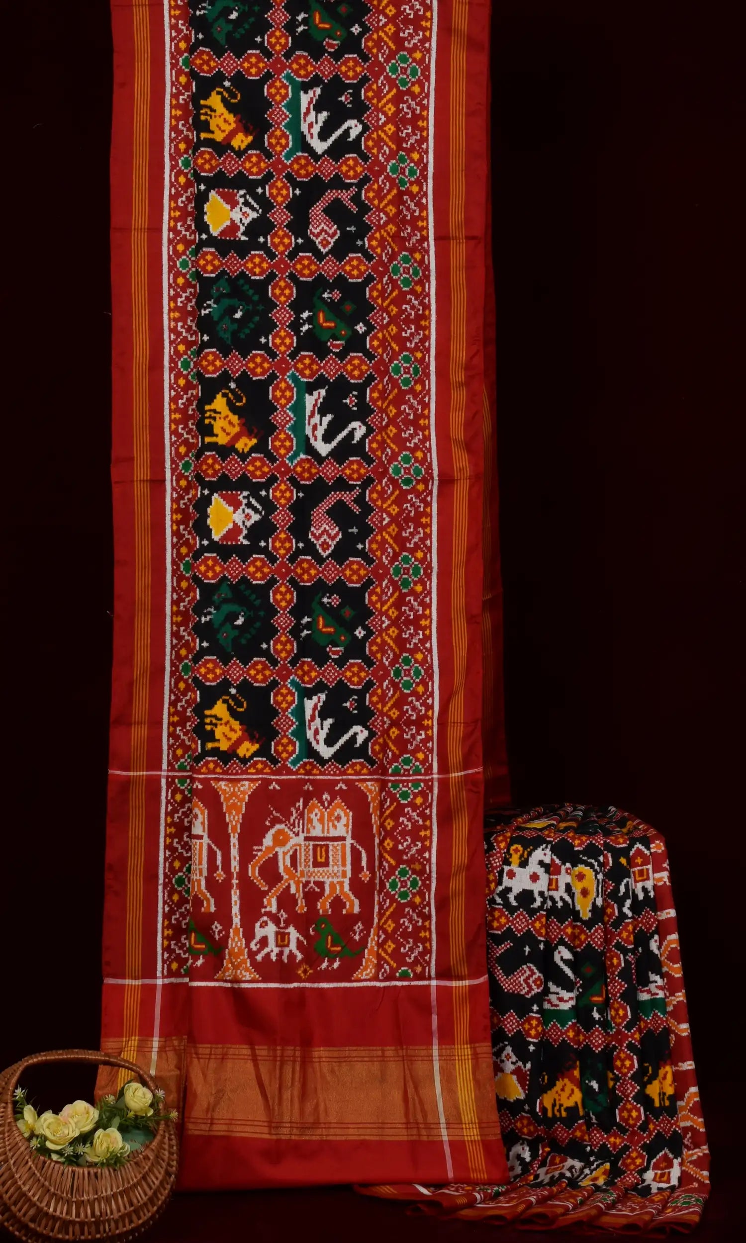 Double Ikat Patola Saree
