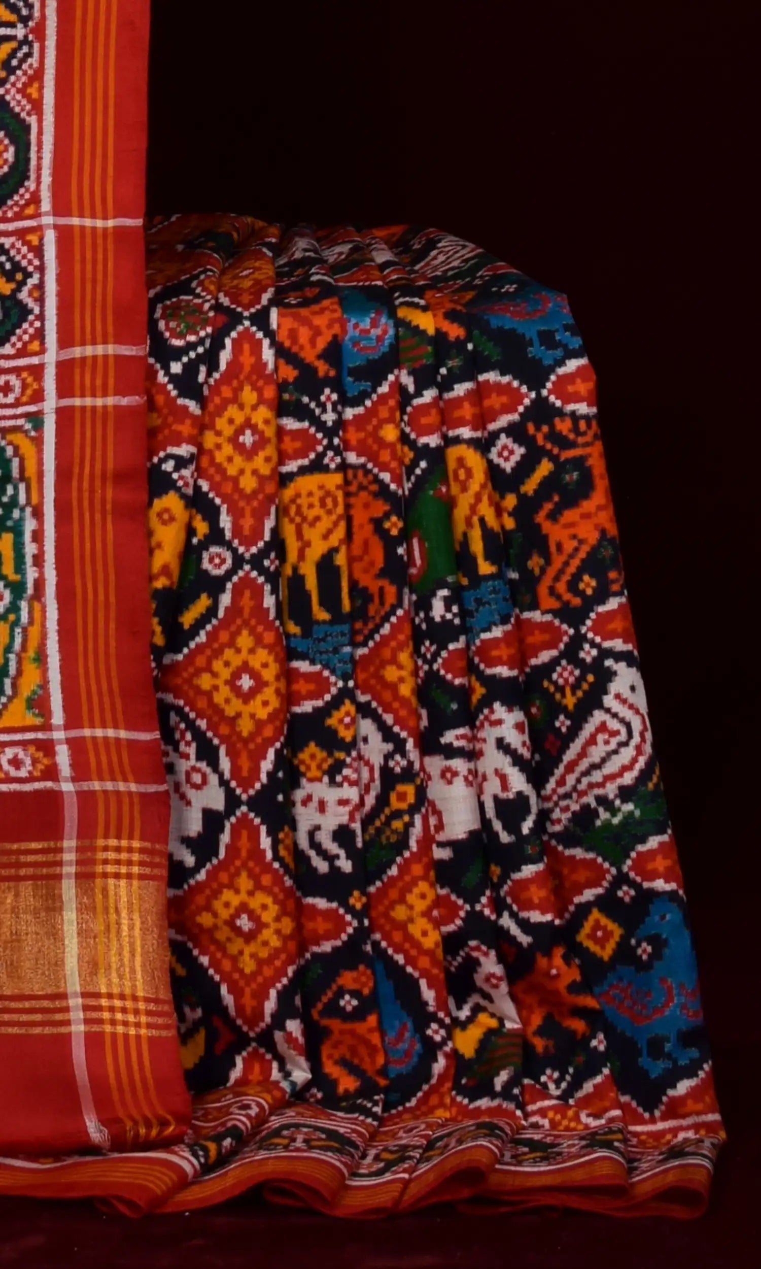 Double Ikat Patola Saree