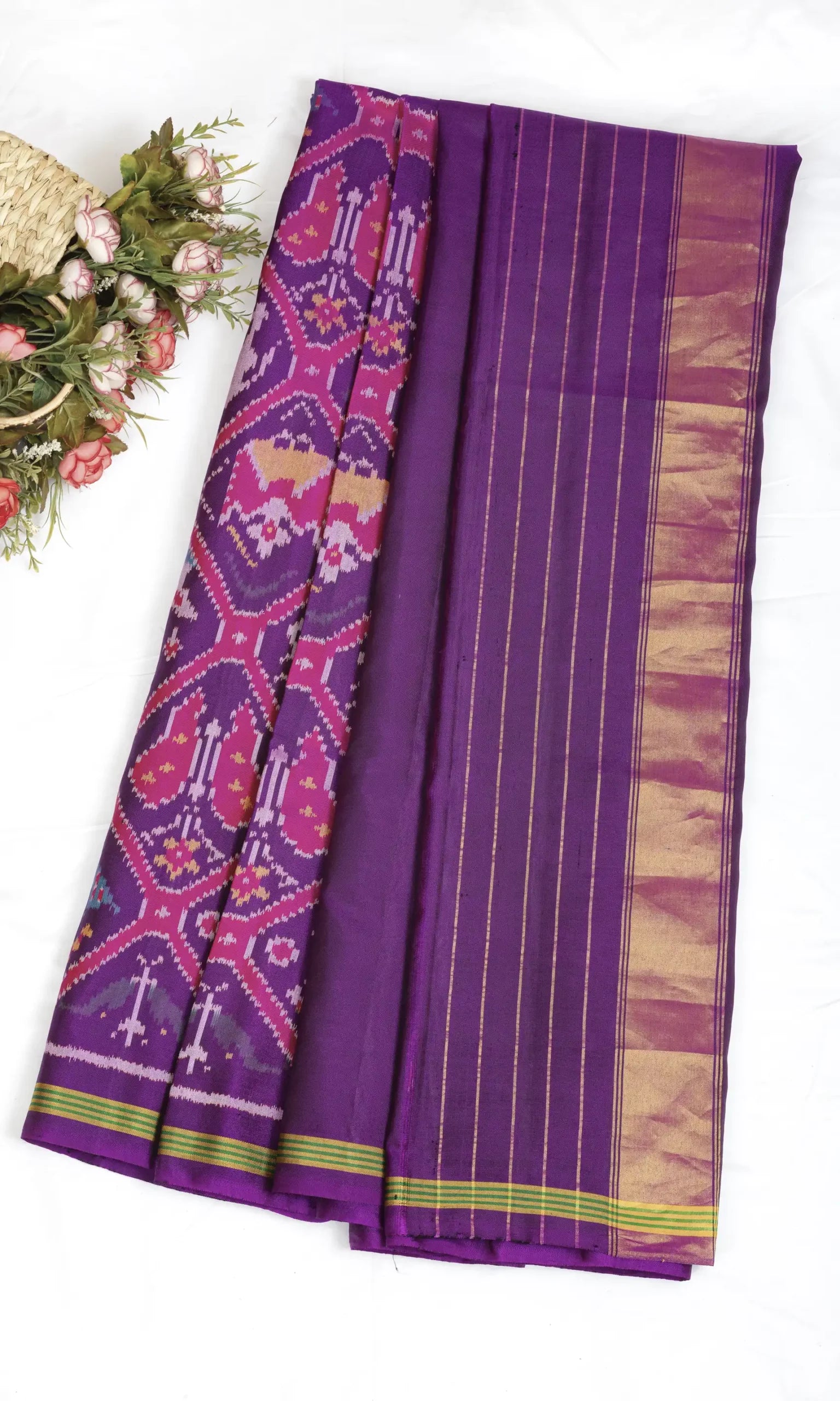 Single Ikat Patola Saree