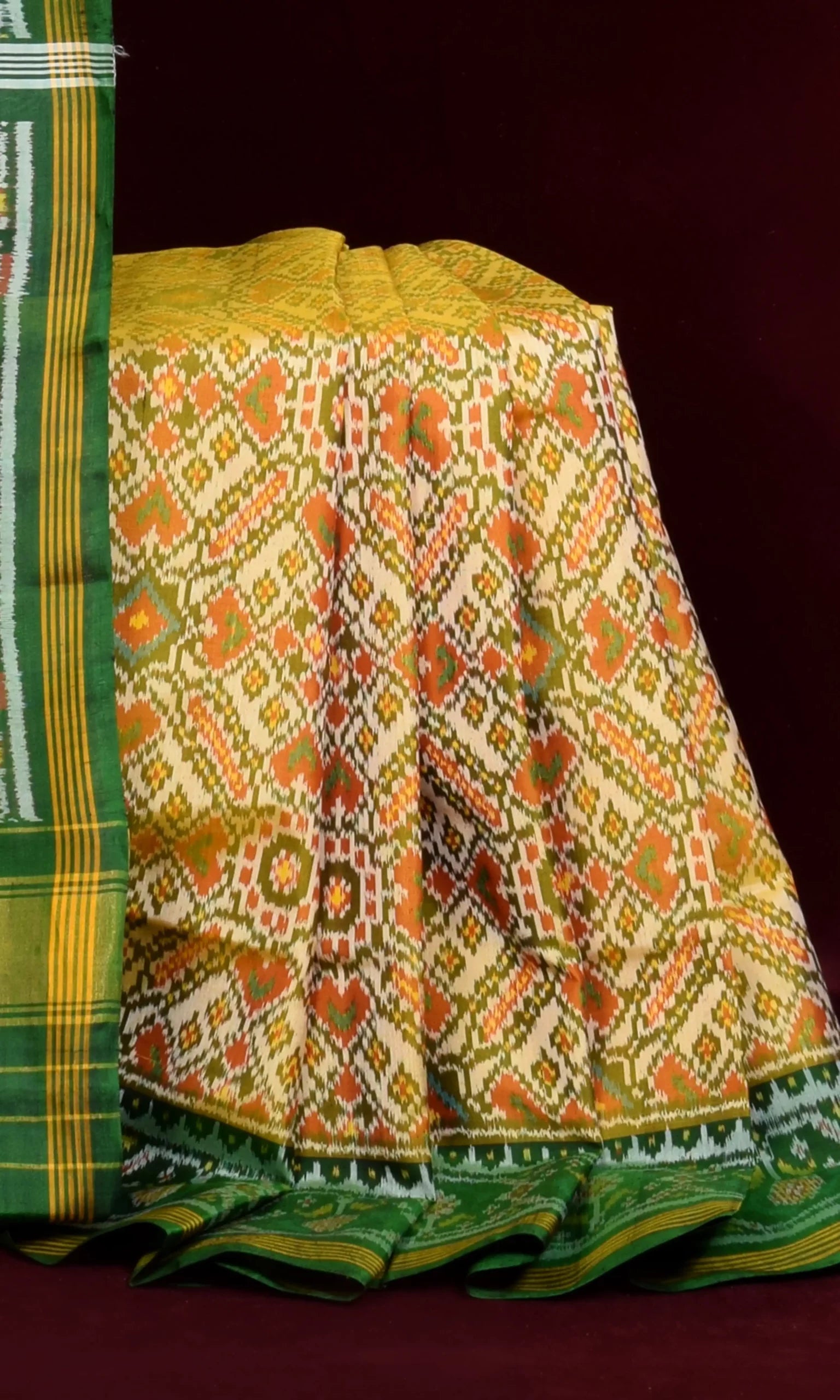 Single Ikat Patola Saree
