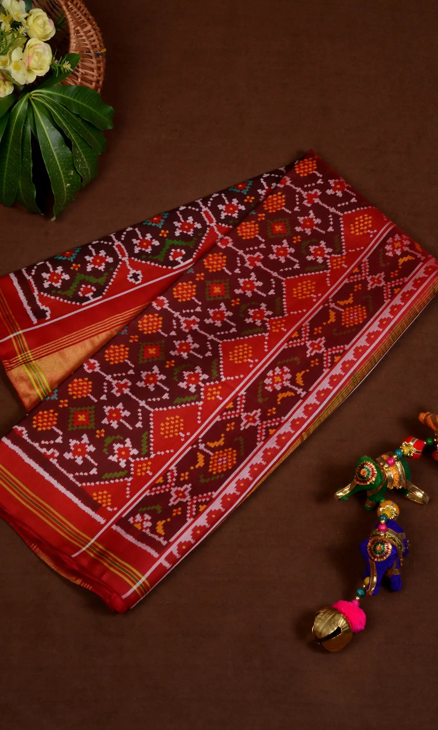 Single Ikat Patola Saree