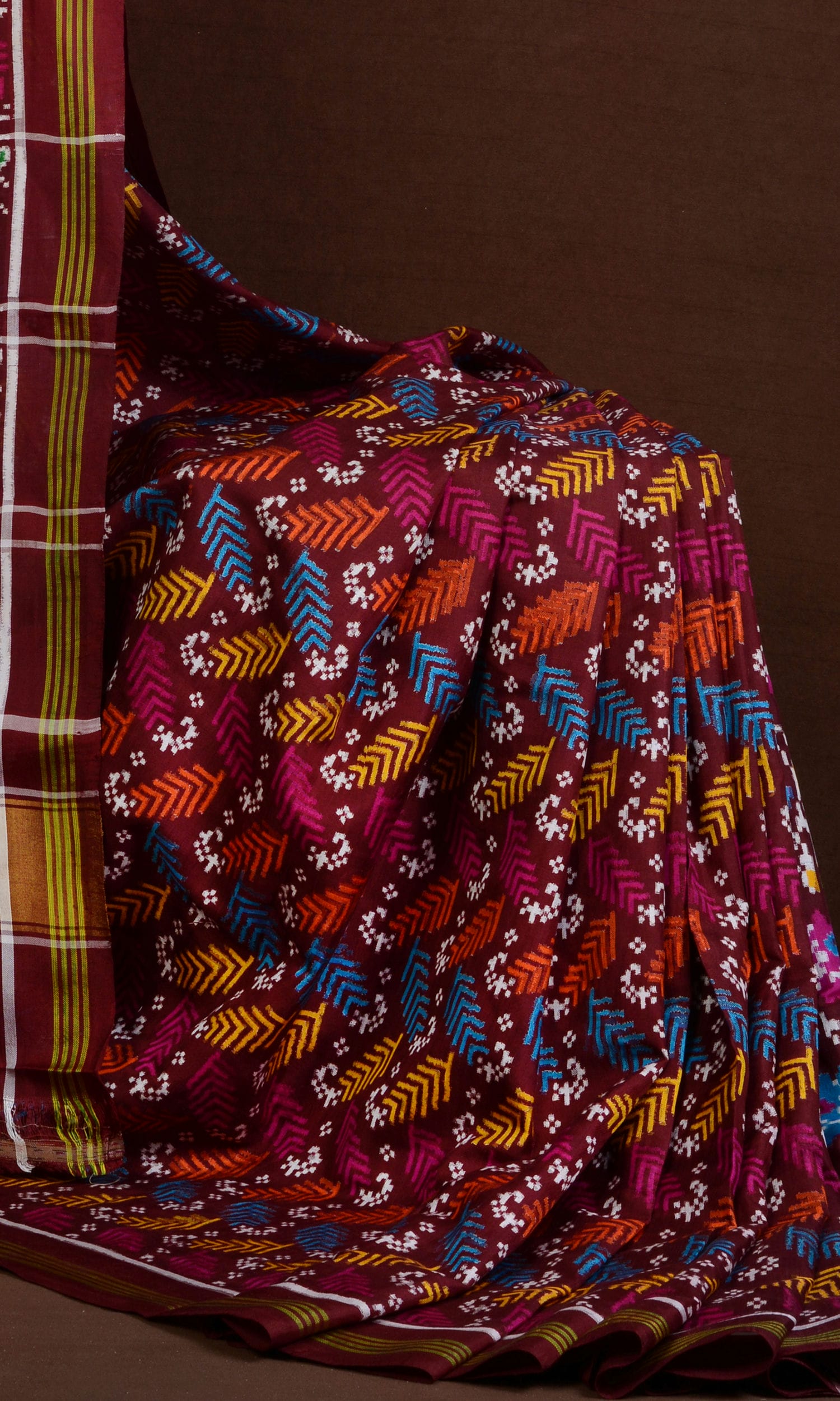 Double Ikat Patola Saree