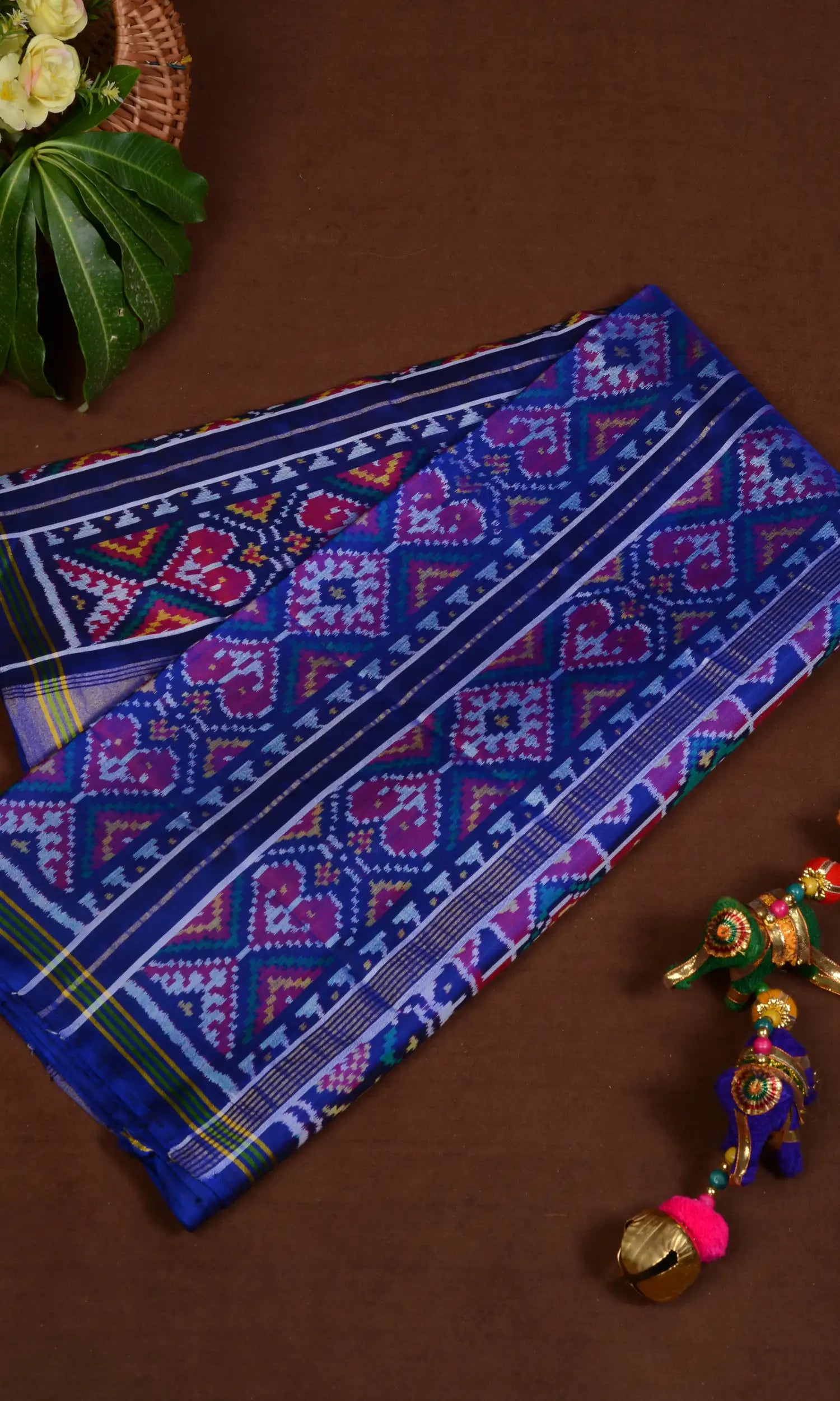 Single Ikat Patola Saree
