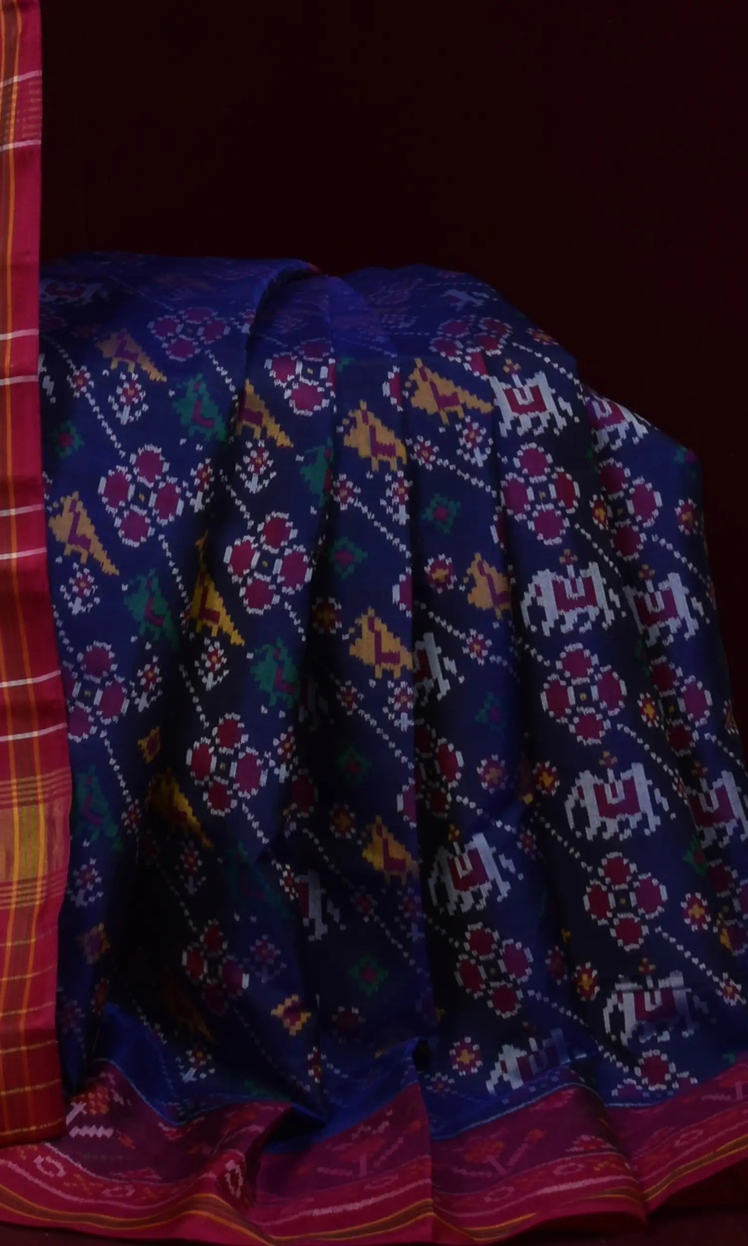 Single Ikat Patola Saree