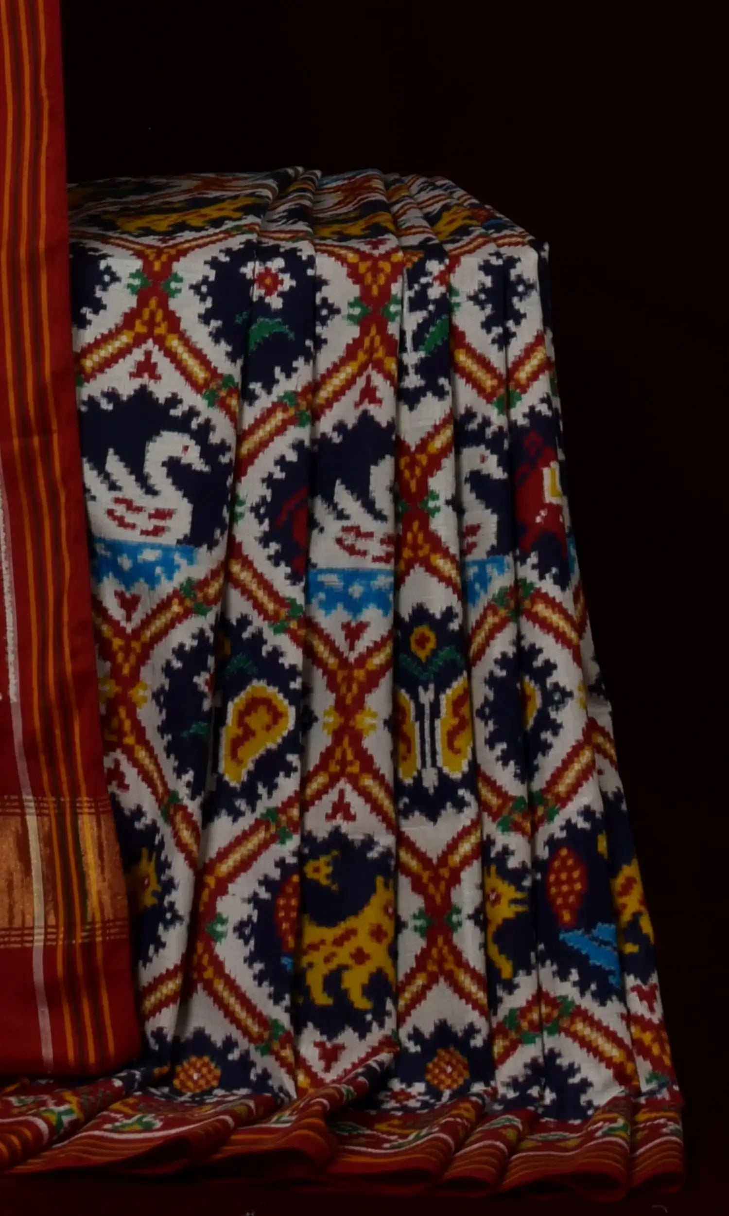 Double Ikat Patola Saree