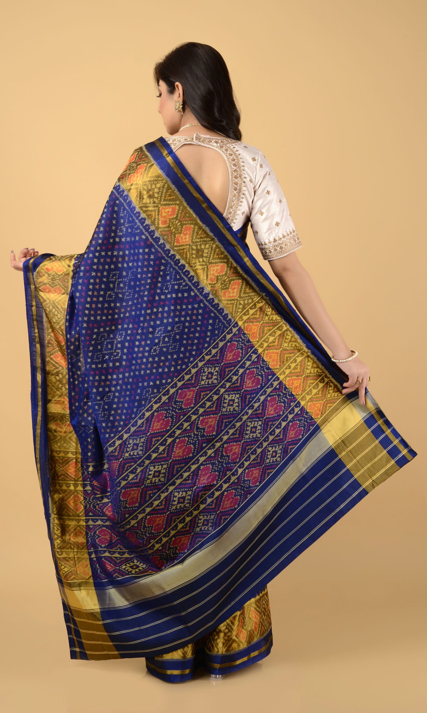 Rajkoti Patola Saree Chanda