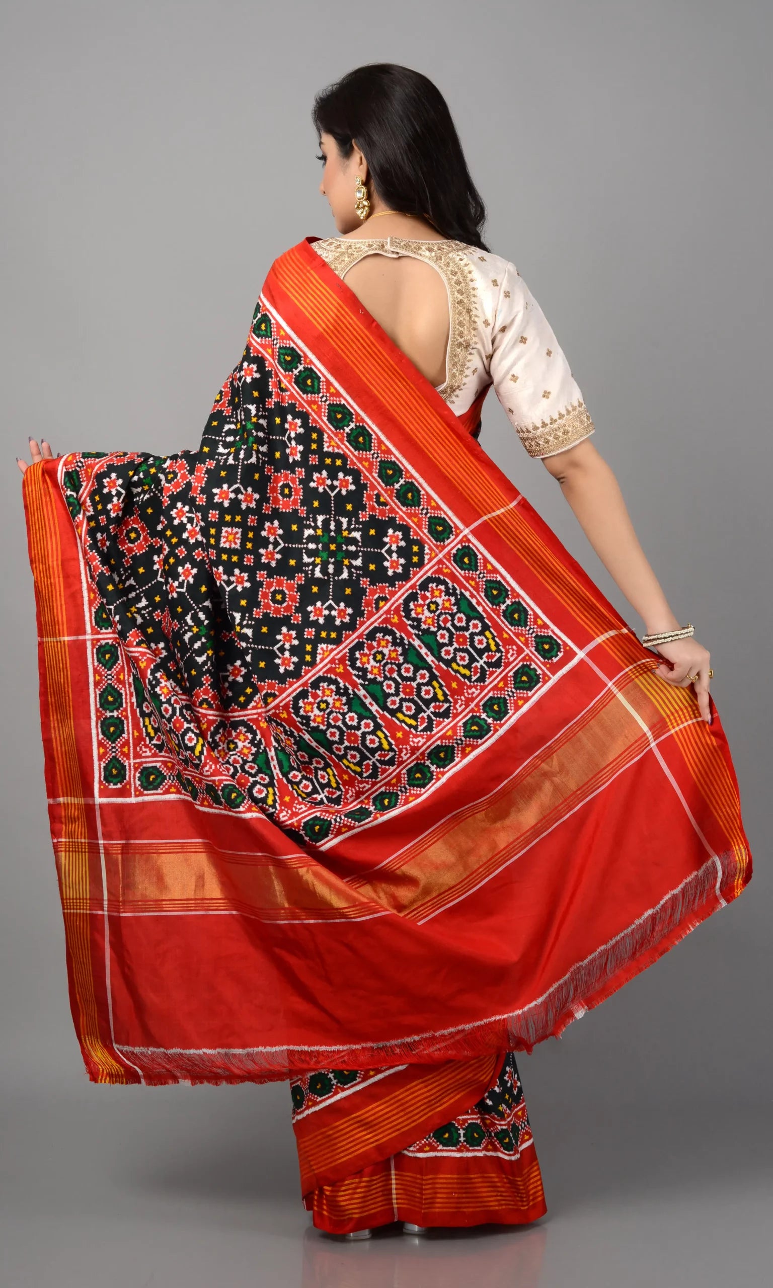 Double Ikat Patola Saree