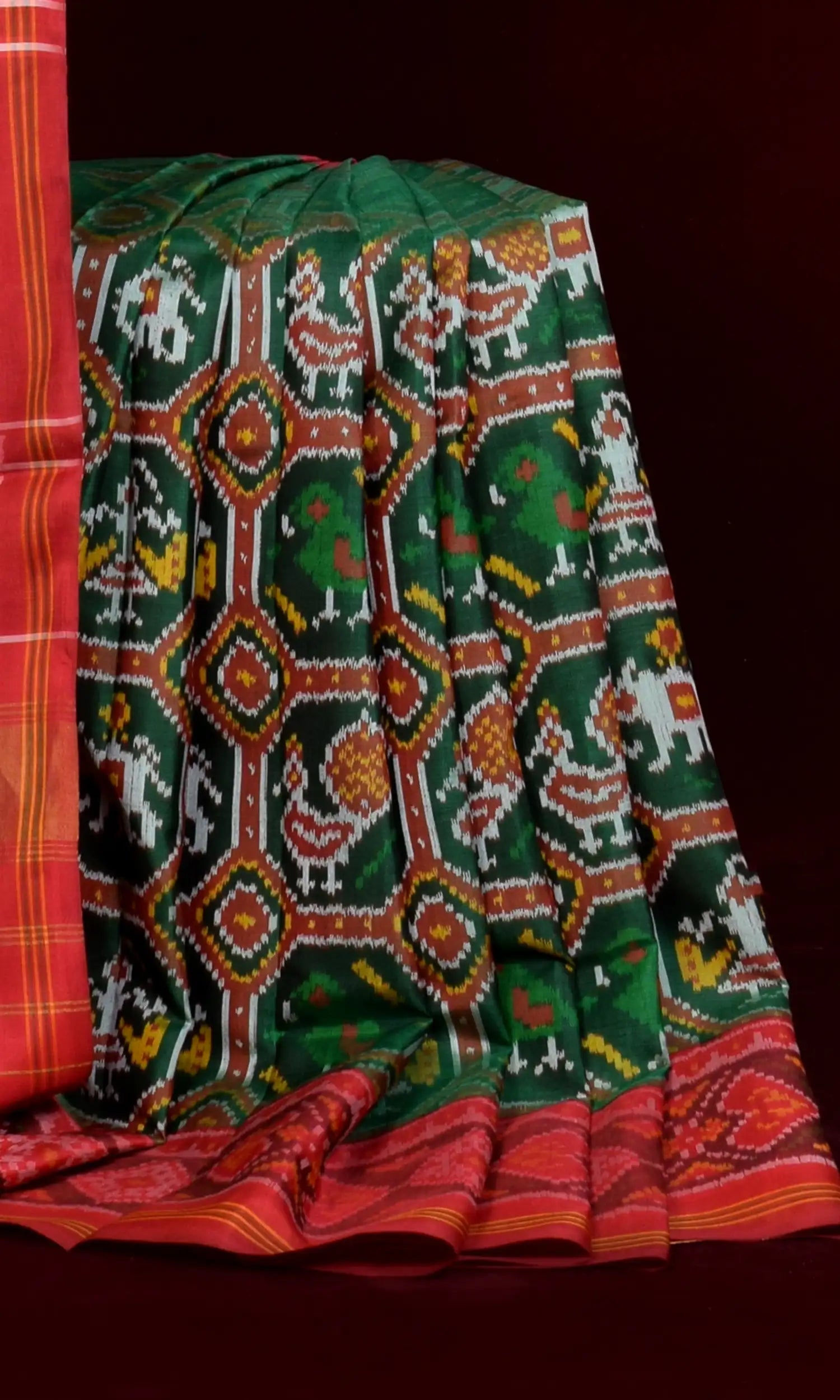 Single Ikat Patola Saree