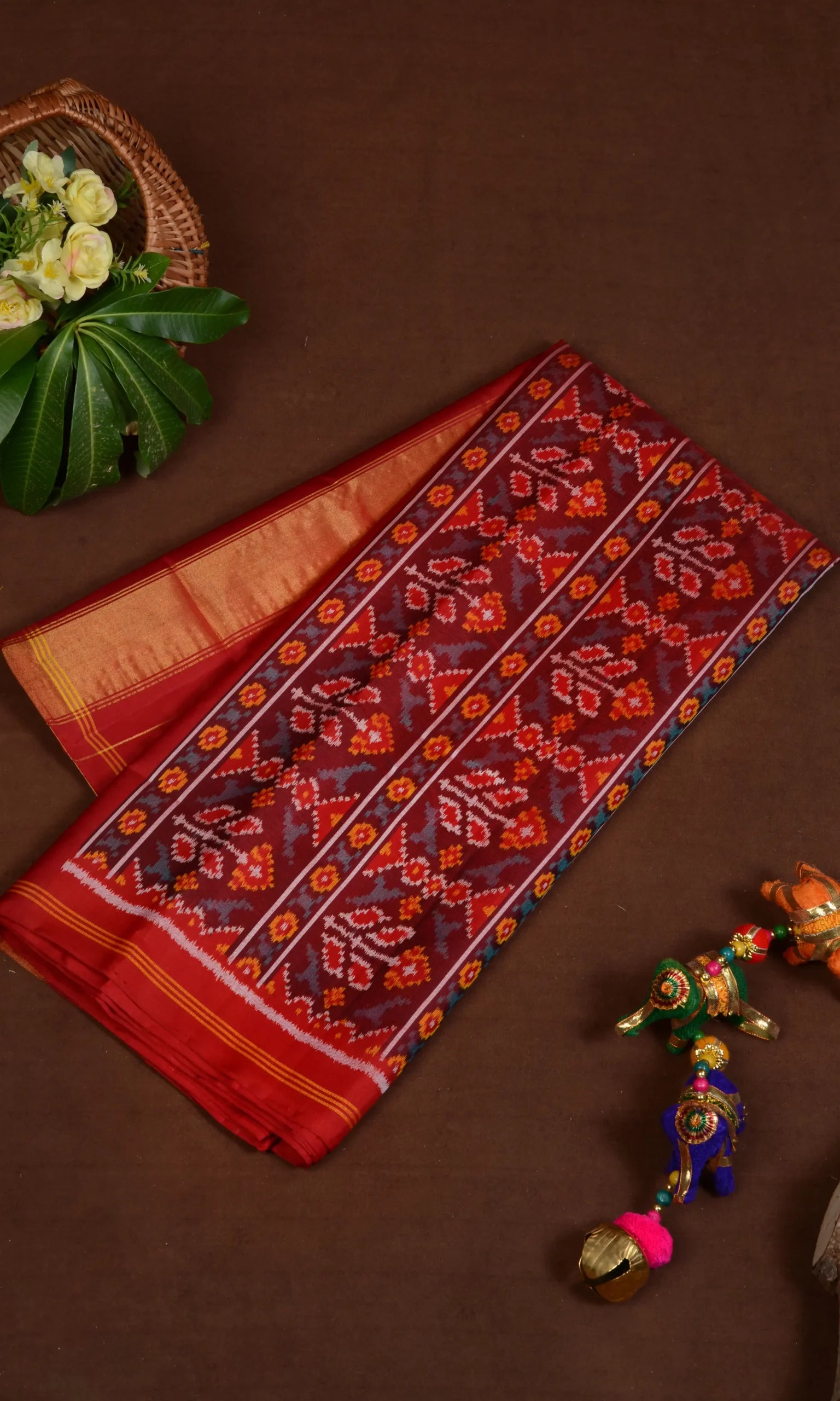 Single Ikat Patola Saree