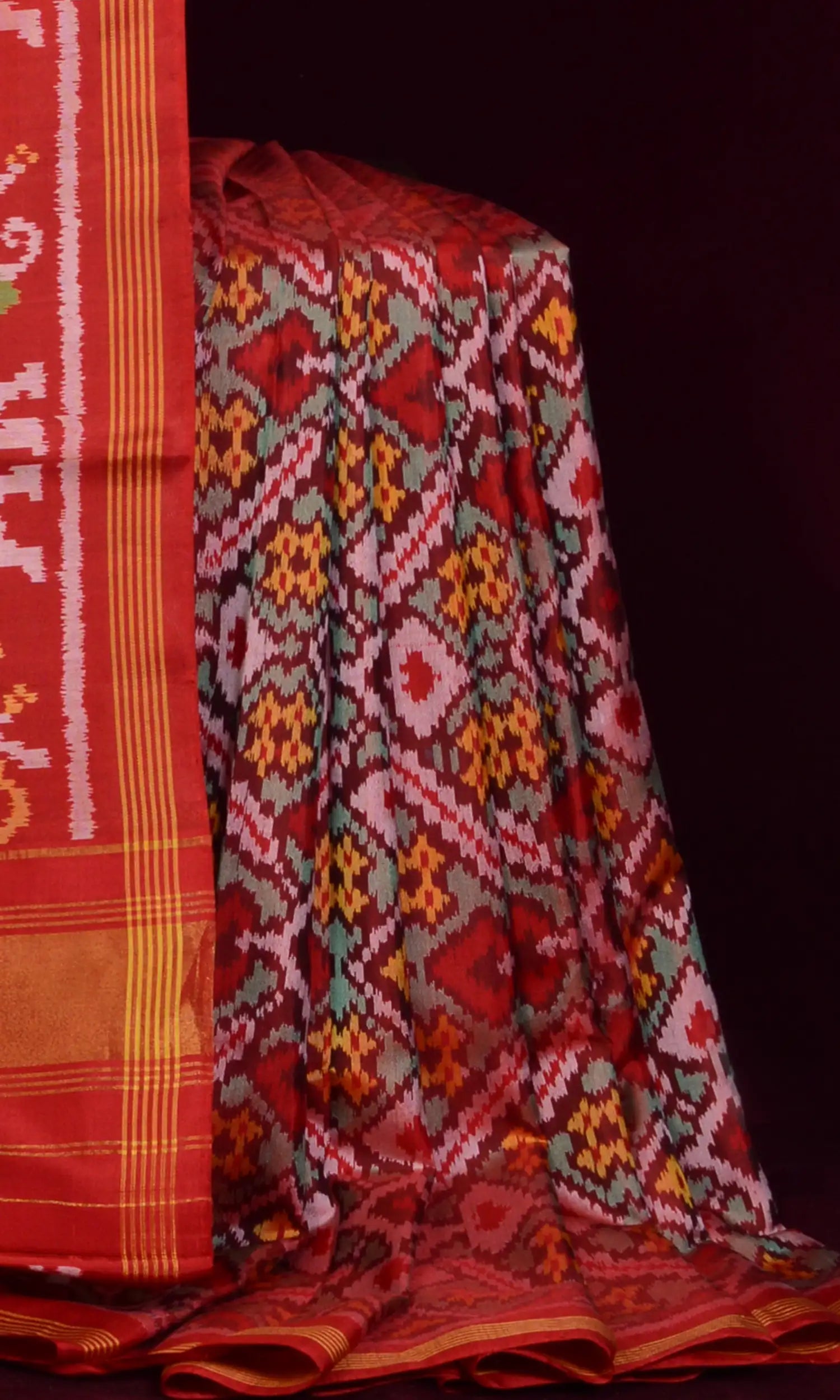 Single Ikat Patola Saree