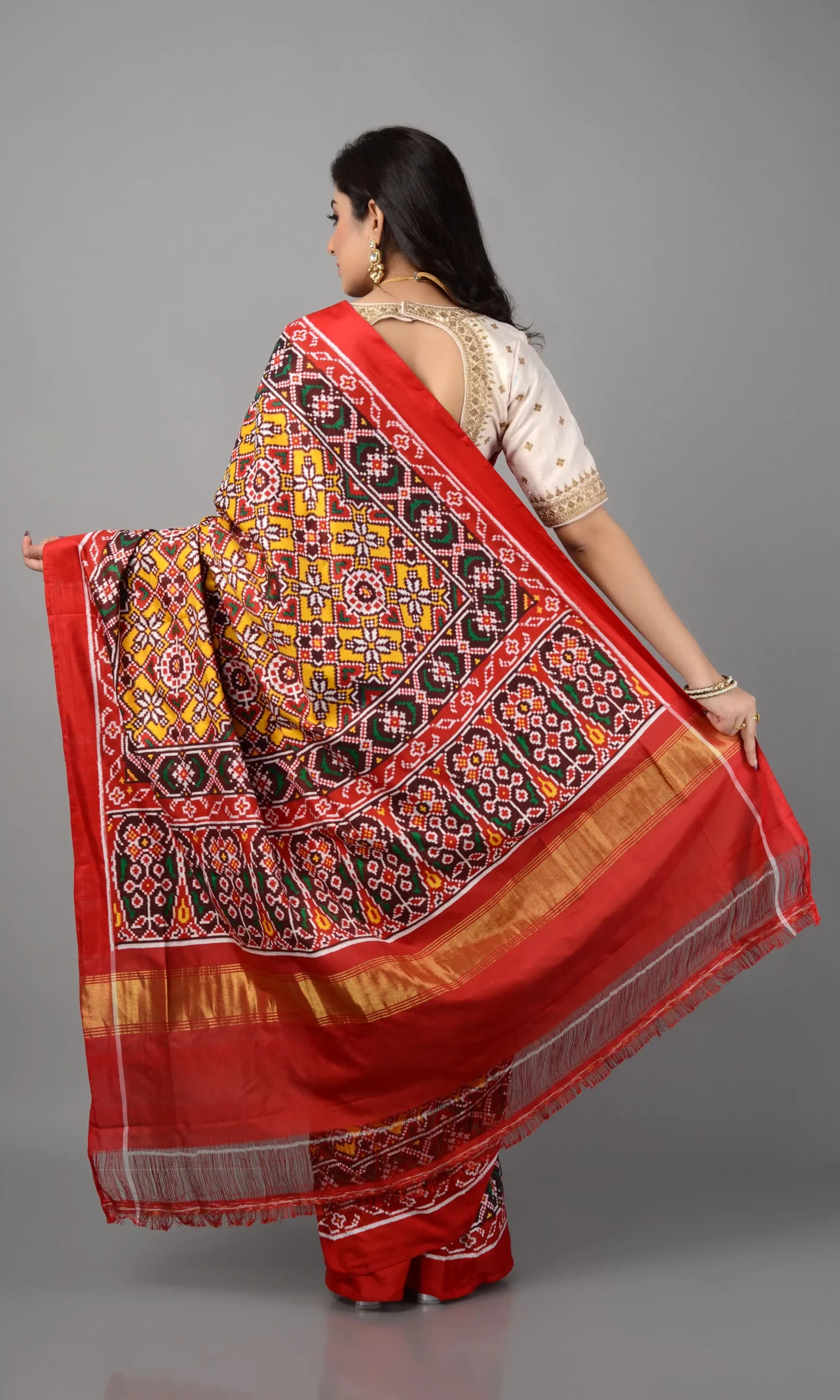 Double Ikat Patola Saree