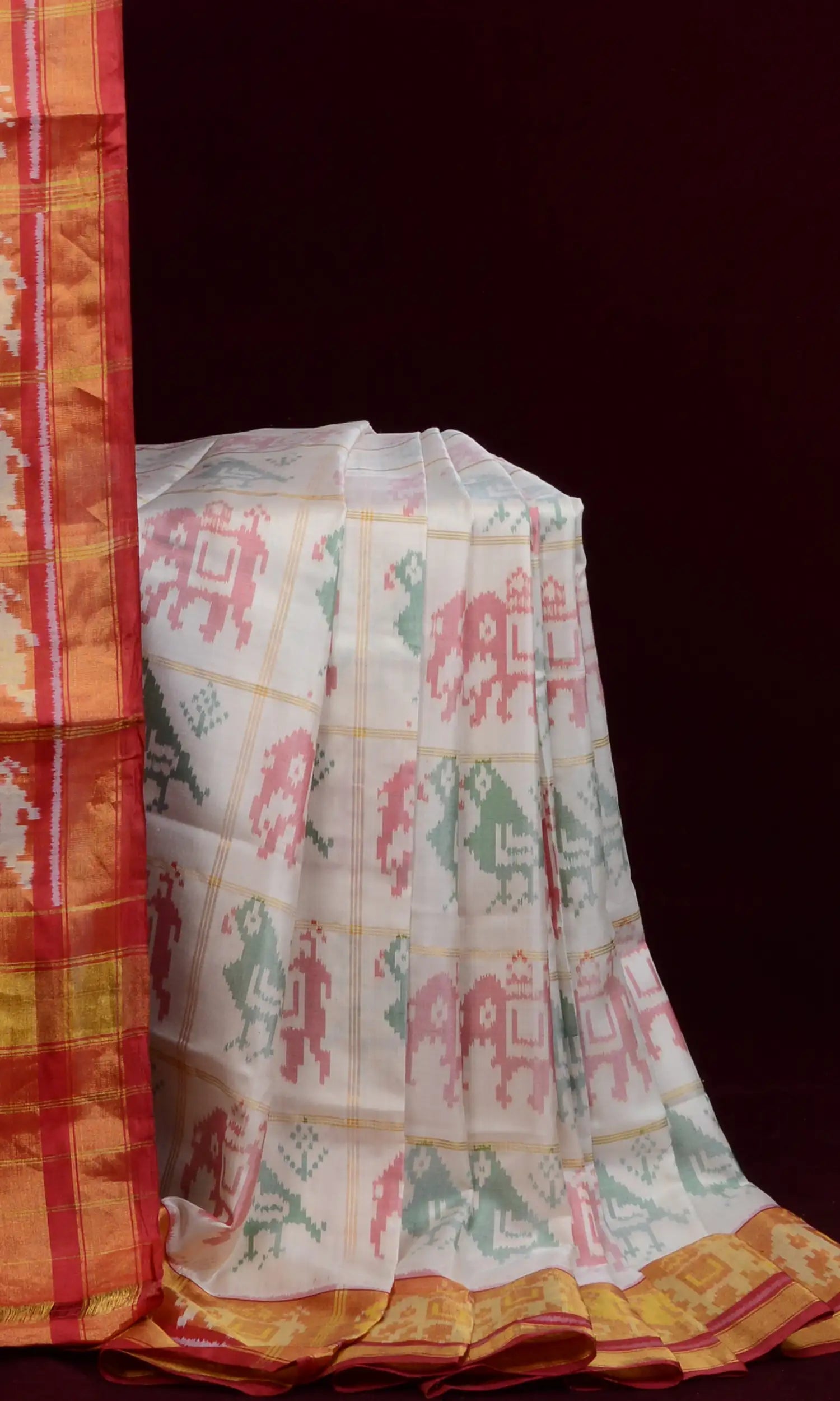 Rajkoti Patola Saree