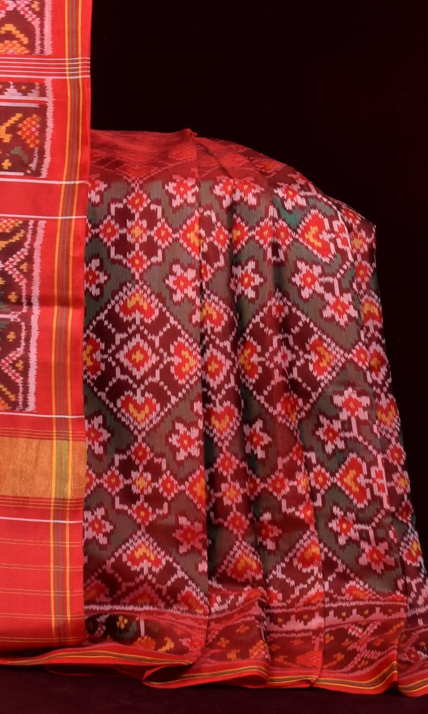 Single Ikat Patola Saree