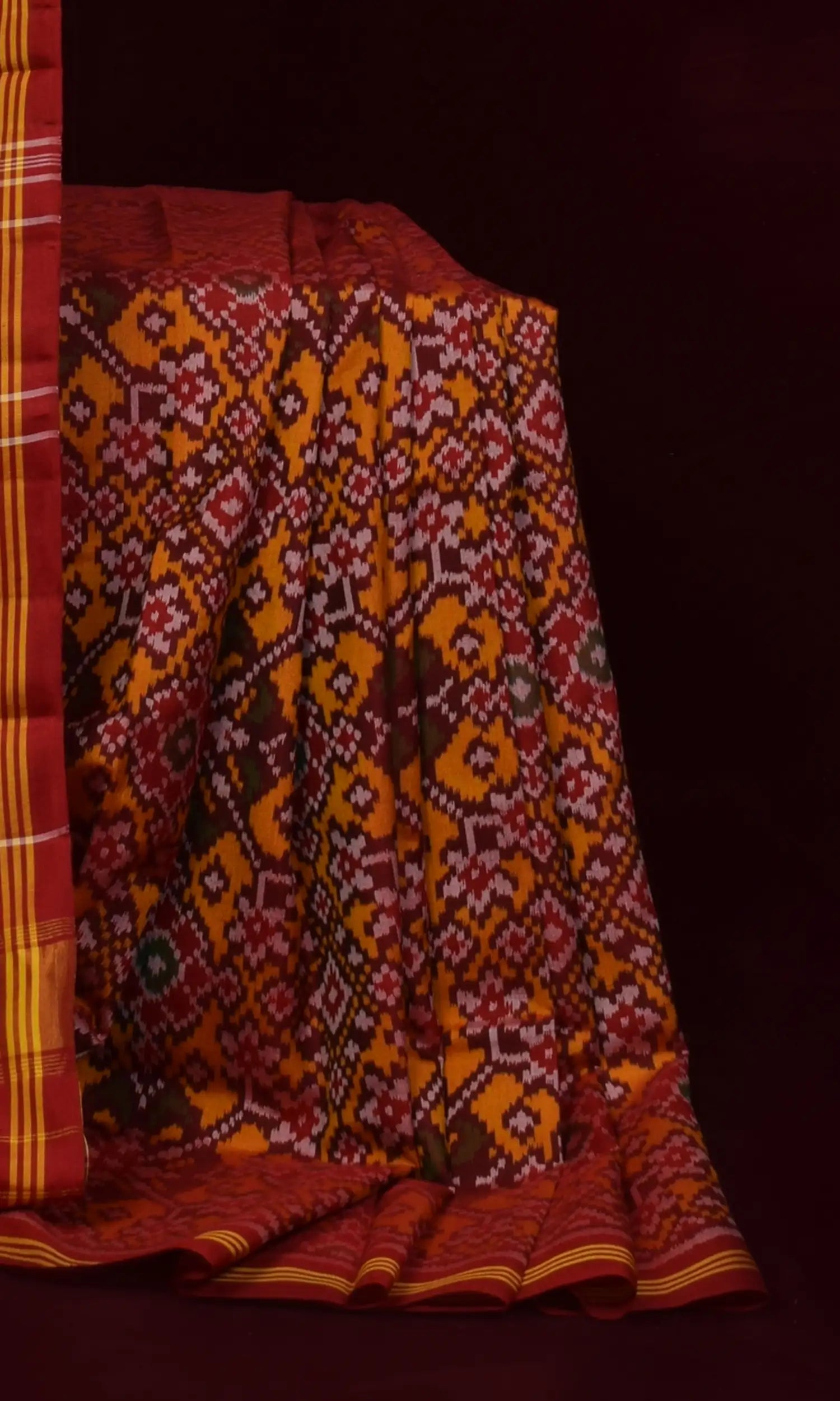 Single Ikat Patola Saree