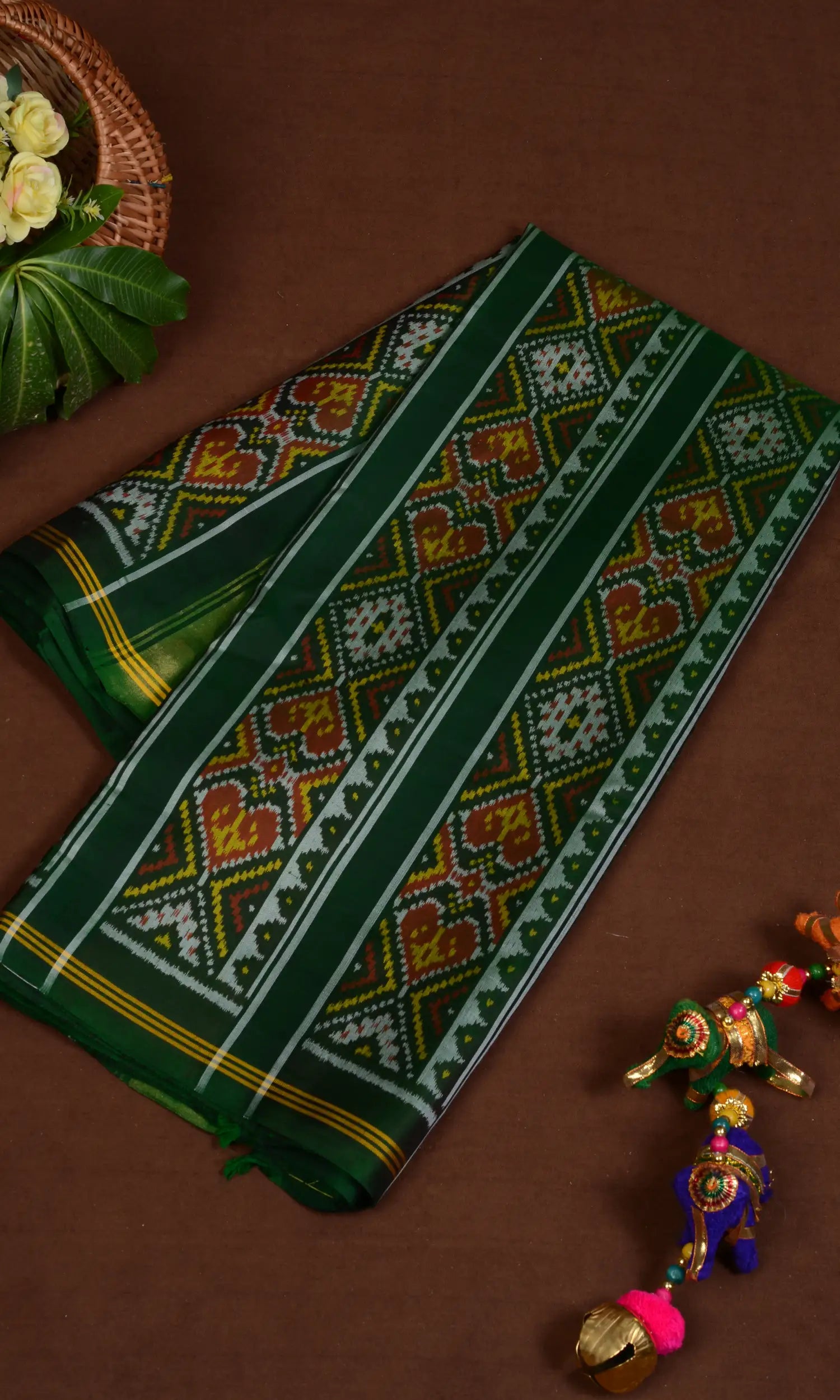 Single Ikat Patola Saree