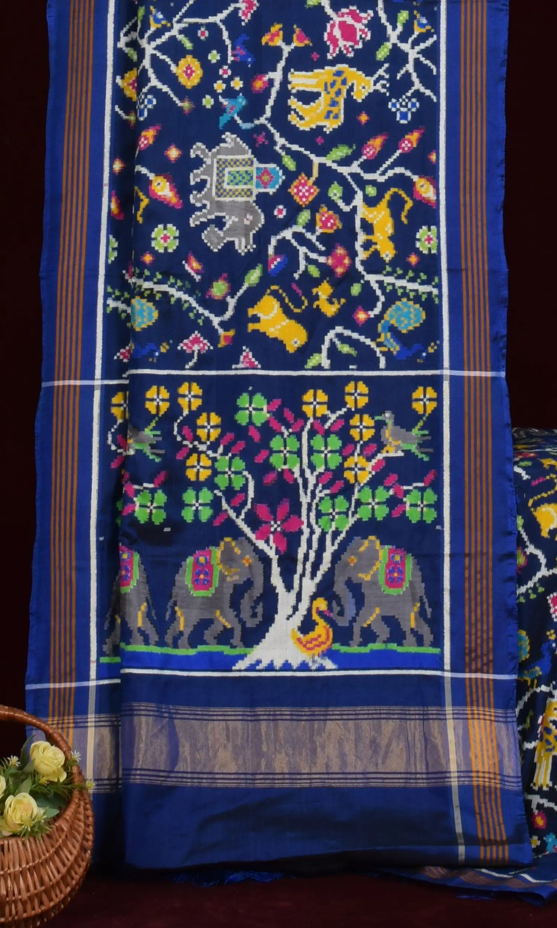Double Ikat Patola Saree