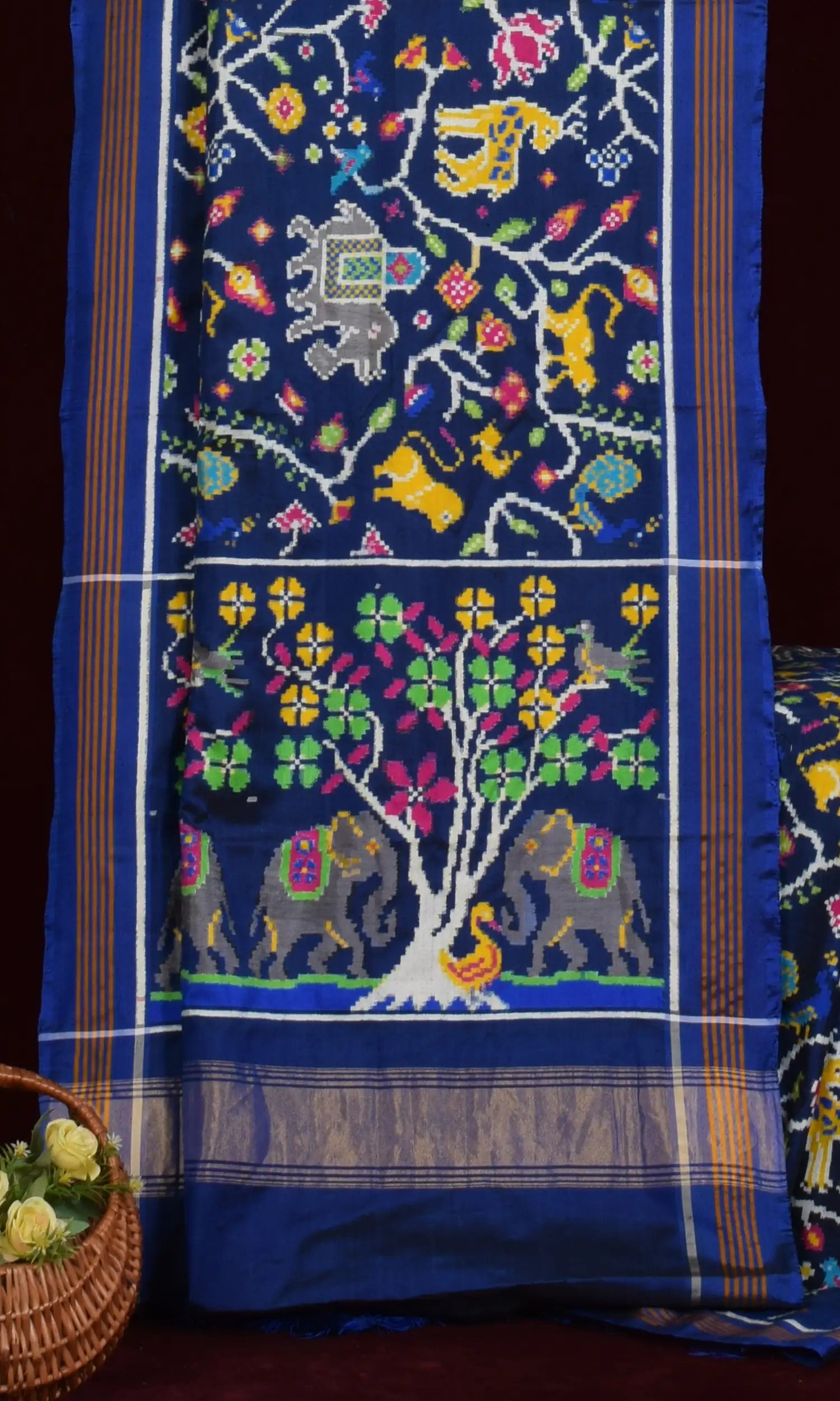Double Ikat Patola Saree