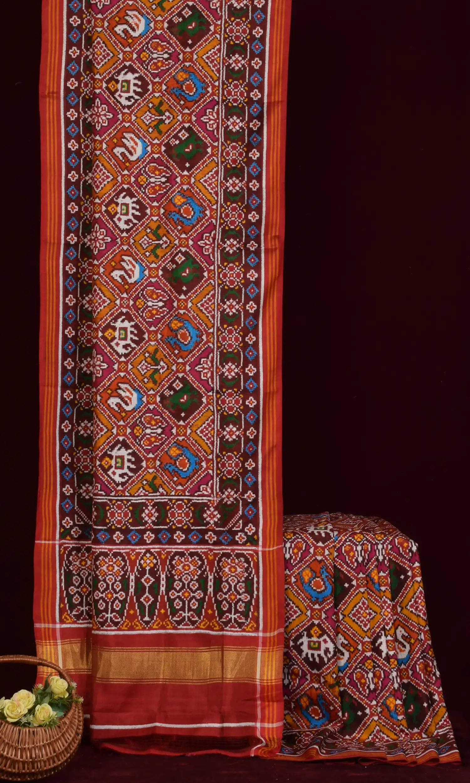 Double Ikat Patola Saree