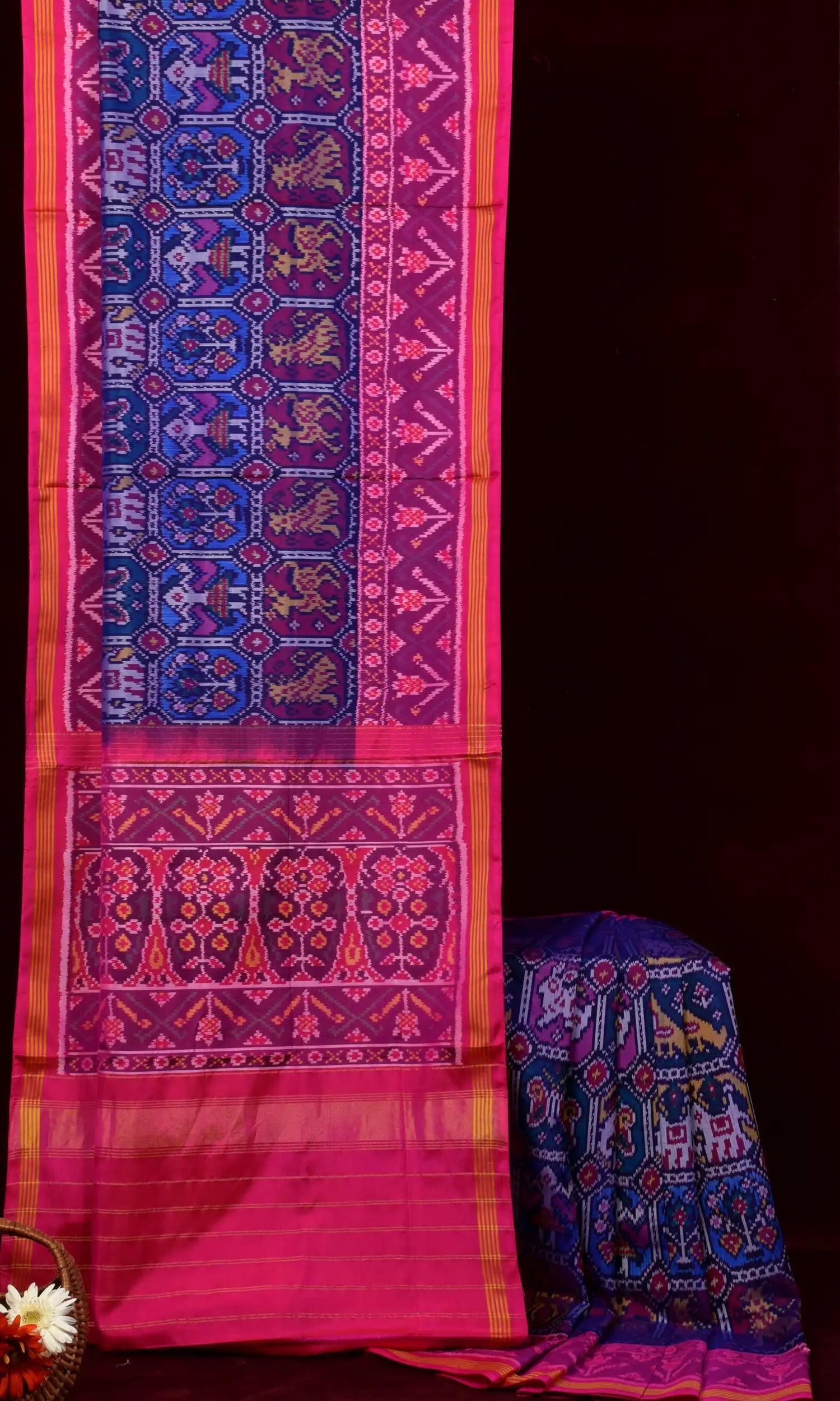 Single Ikat Patola Saree