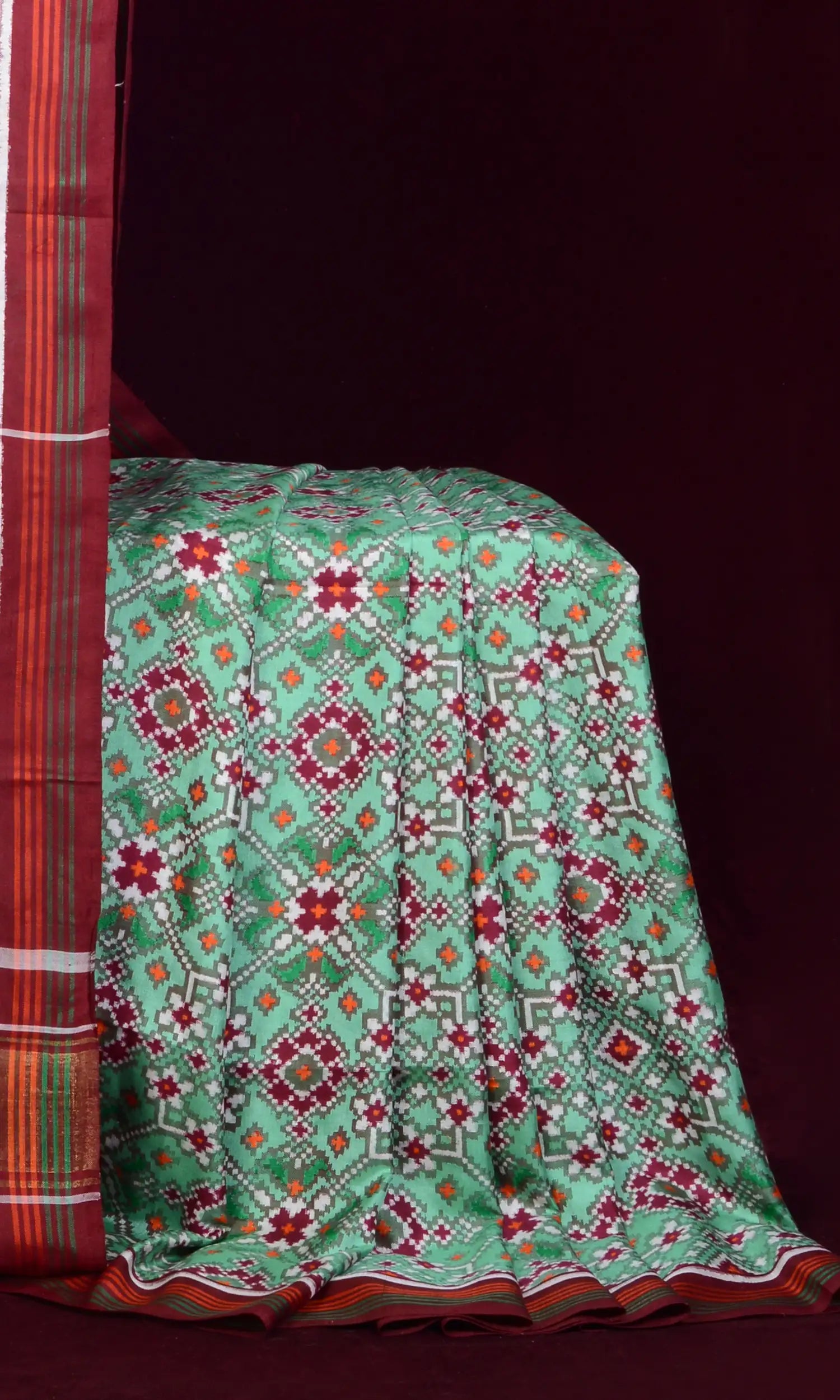 Double Ikat Patola Saree