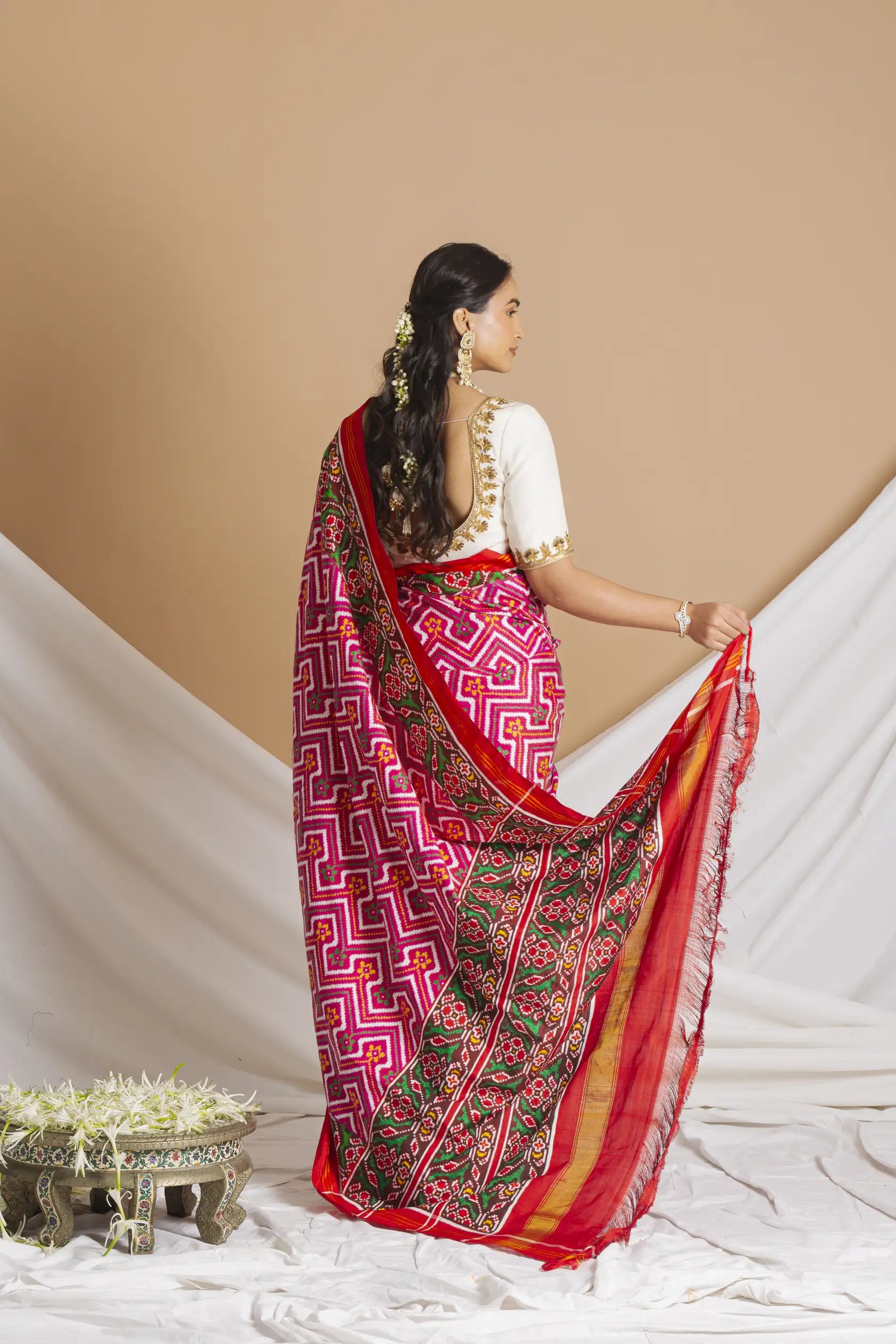 Double Ikat Patola Saree