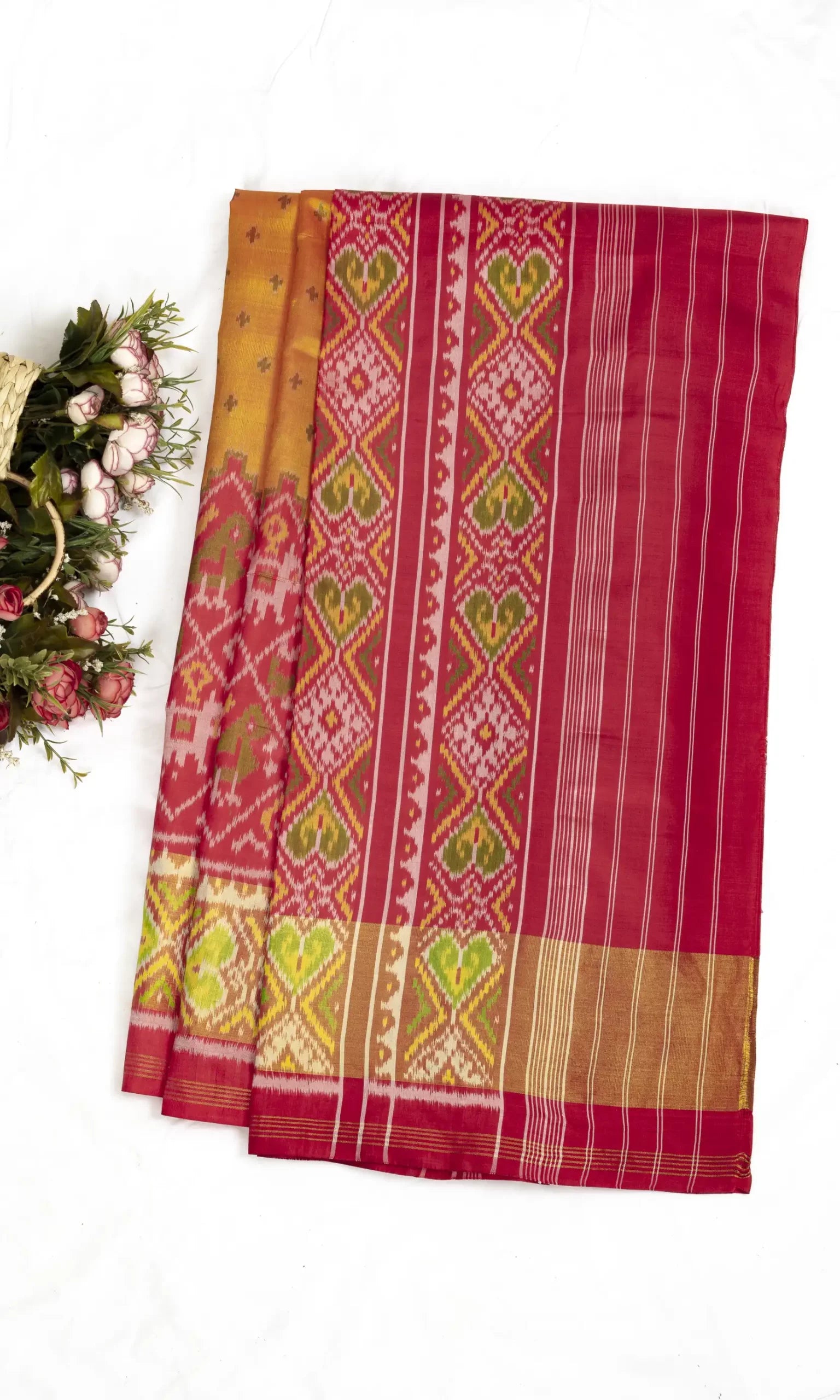 Rajkoti Patola Saree