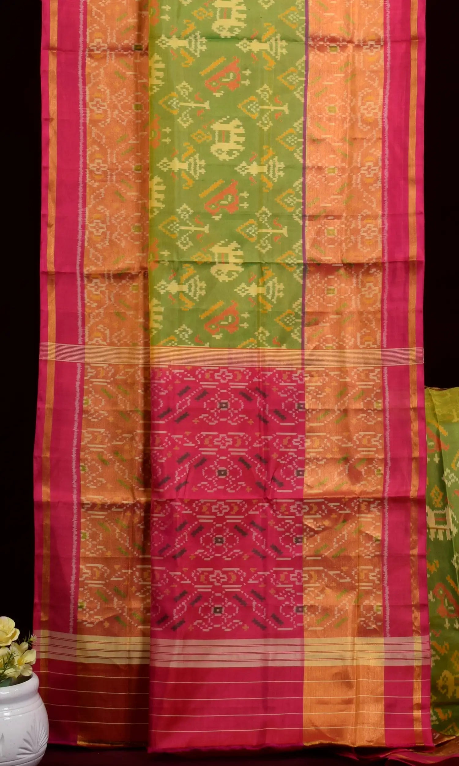 Rajkoti Patola Saree